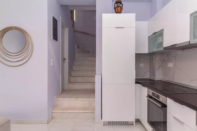 Acrotel Porto Brava Luxury Villas Ormos Panagias 3-bedroom villa 2 - 6 pax - Keuken