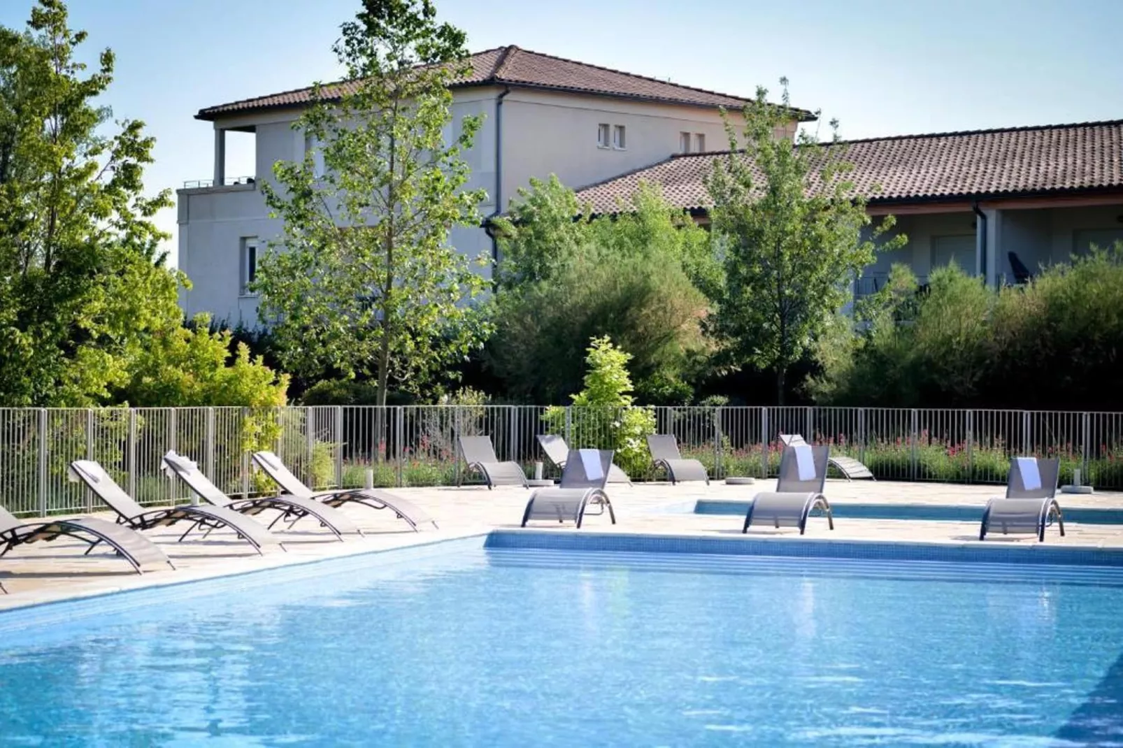 Résidence du Château de Jouarres - Azille // Apt Mezzanine 4 pers - Zwembad
