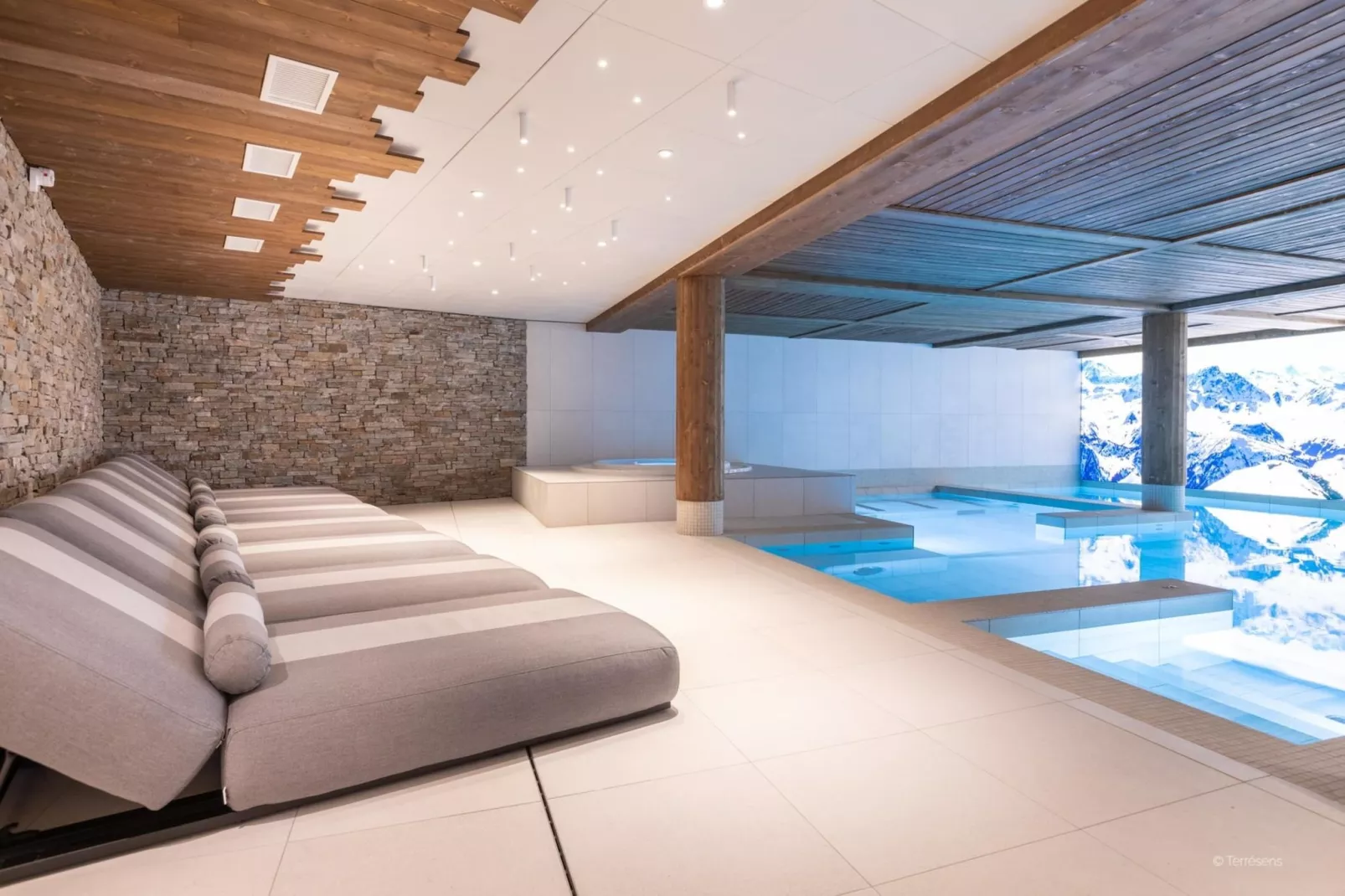 Les Chalets Du Cocoon - Zwembad