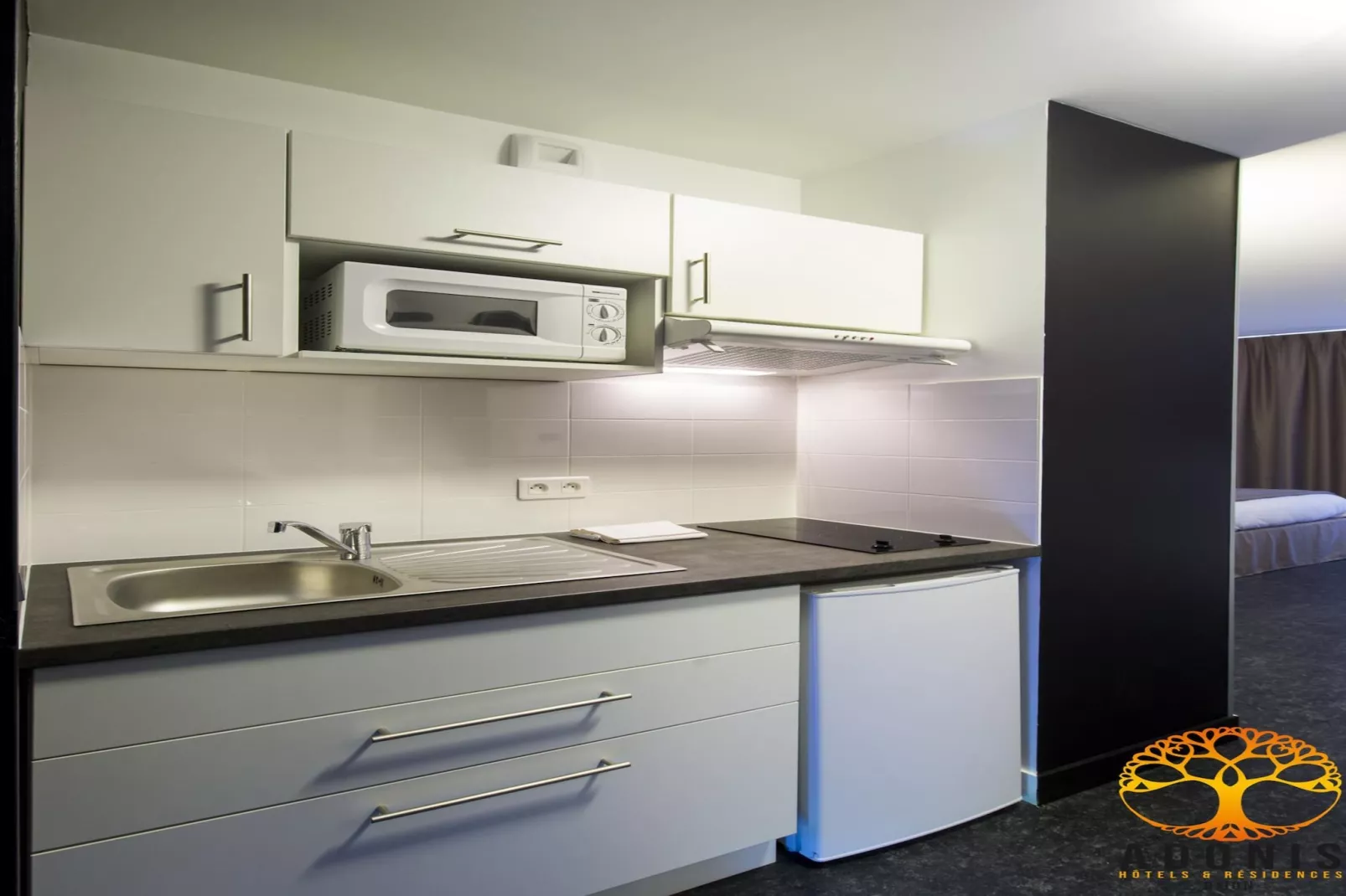 Adonis Dijon Double/Superior studio - Keuken