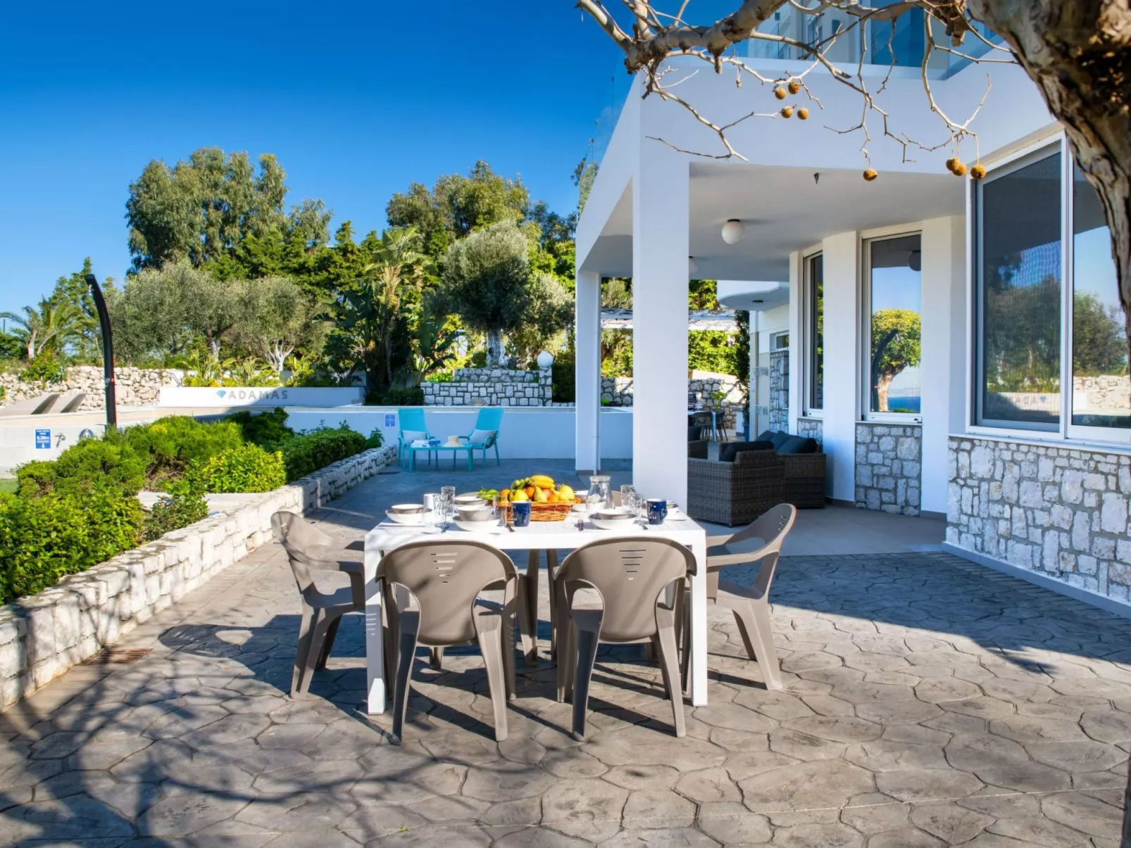 "Adamas Villa Rhodos" - Buiten