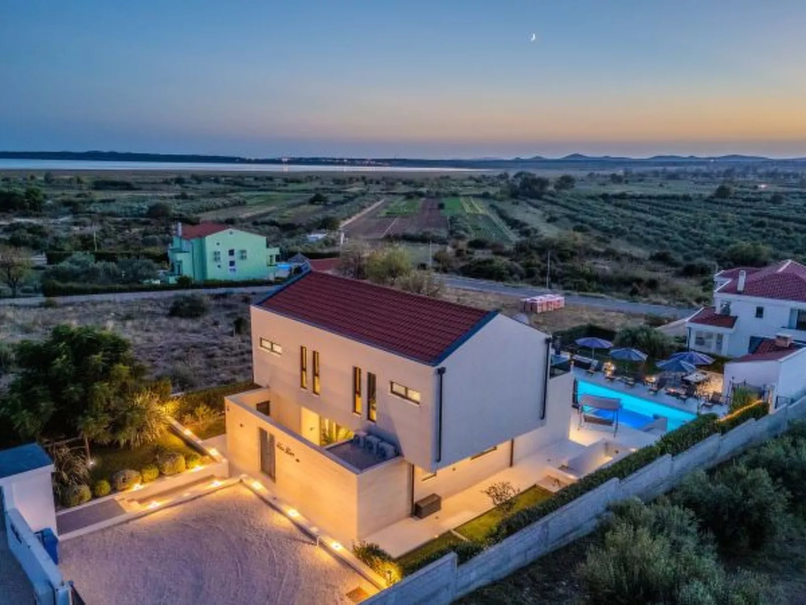 Beautiful villa Lara in Vrana with pool - Image-tags.info