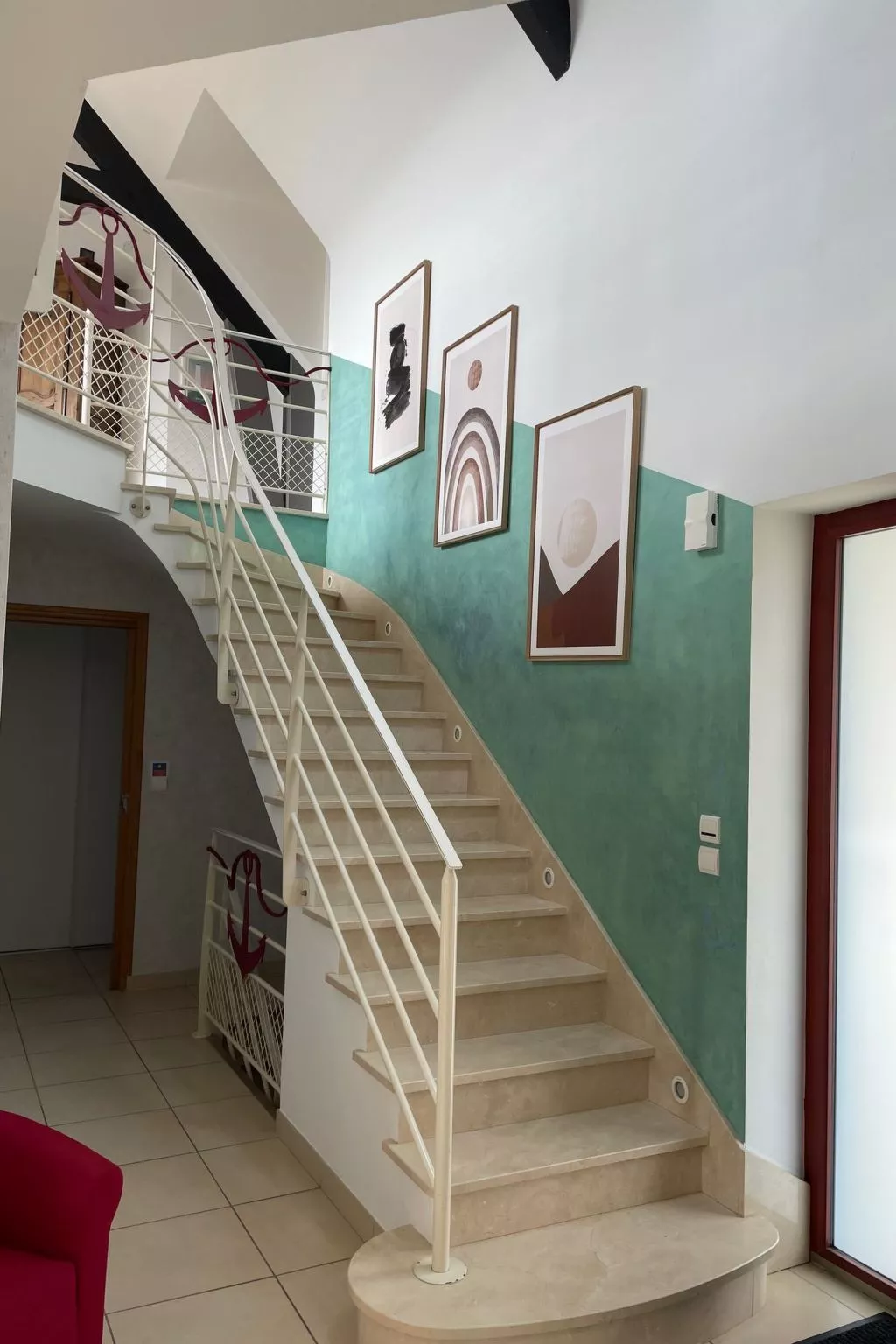 Ferienvilla Le repère mit Jacuzzi - Binnen