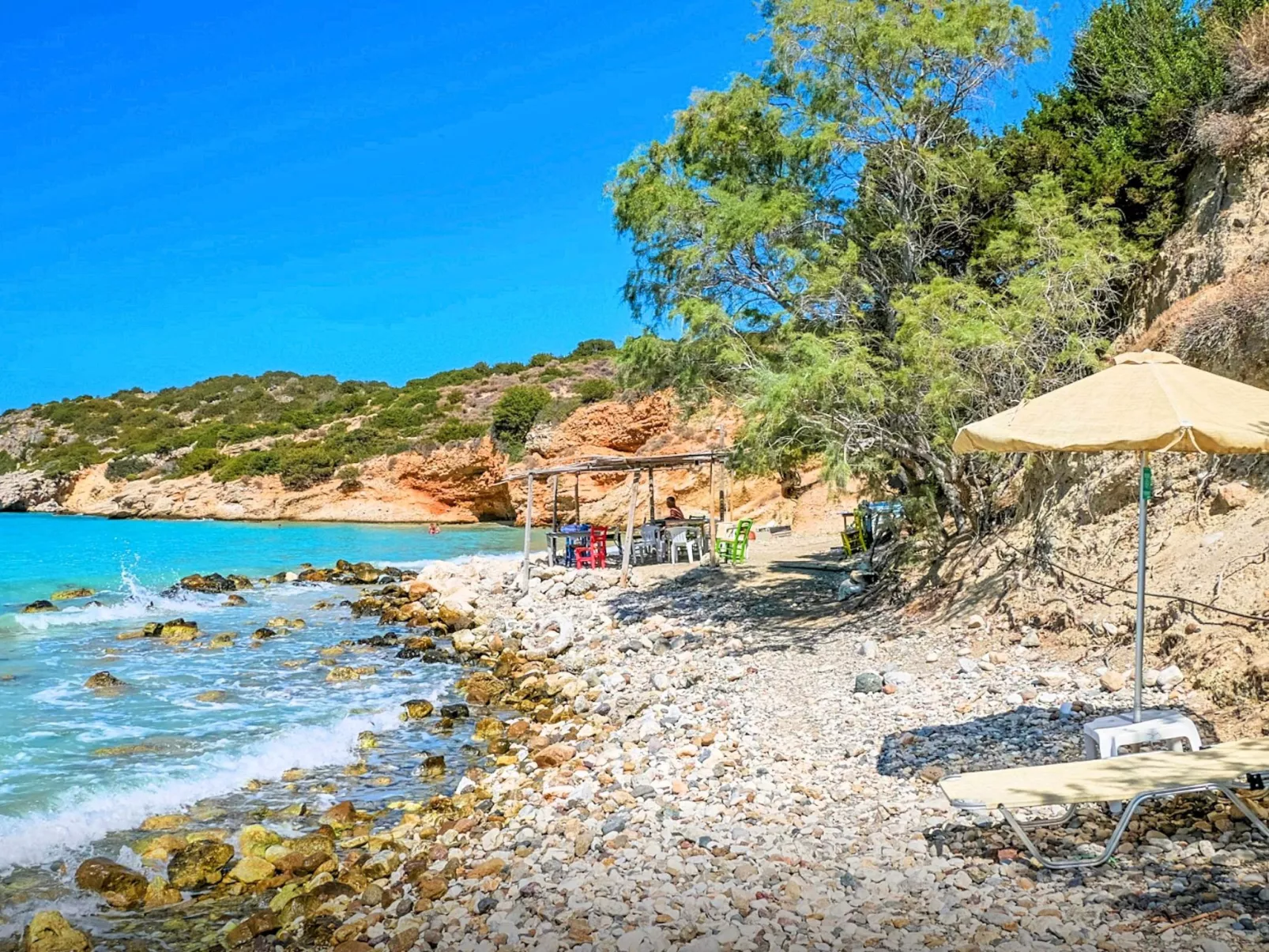 "Olive Green" mit Blick auf das Wasser - Buiten