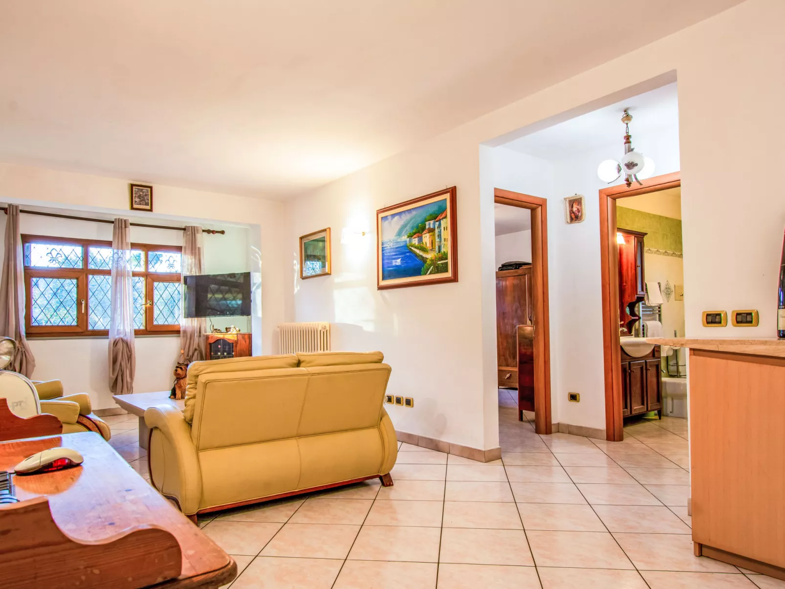 Tre fontane - Binnen