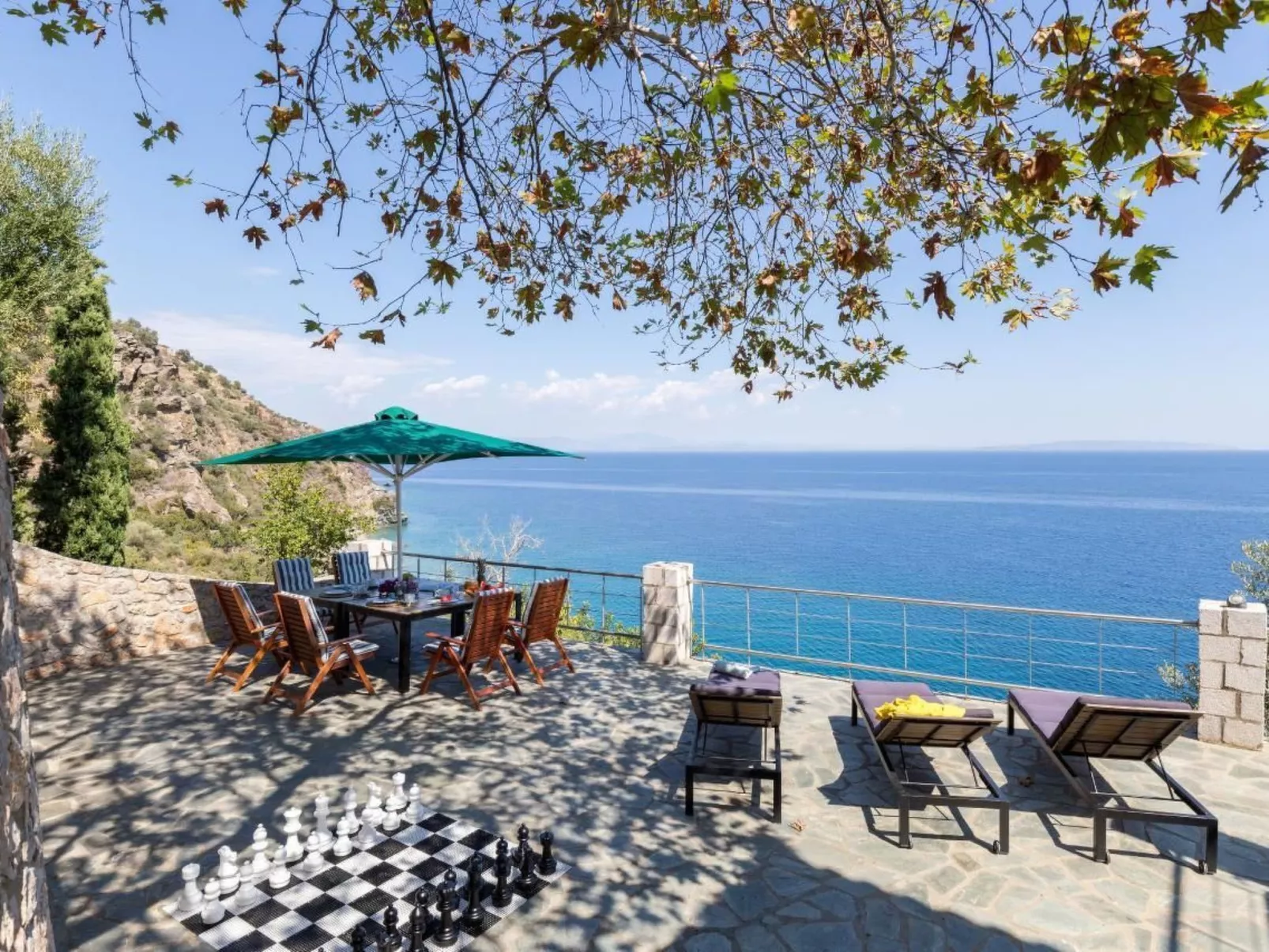 God Bacchus (God Dionysus) Villa - Buiten