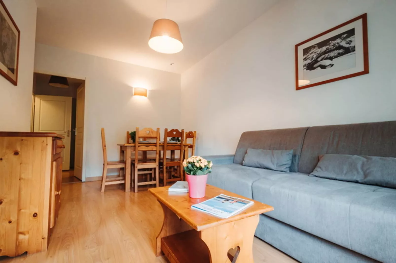 Le Domaine de la Vallée d'Ax - Woonkamer