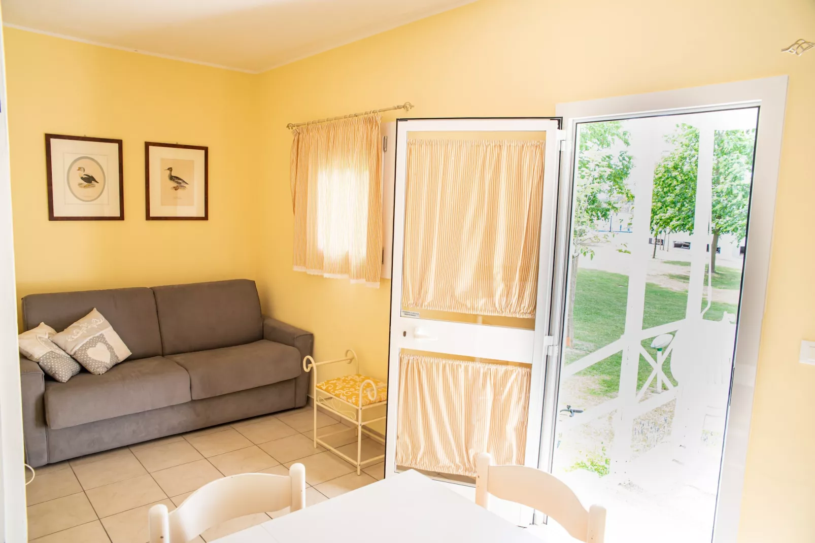 Village Marina di Cortellazzo Lido di Jesolo Pineta Bungalow - Woonkamer