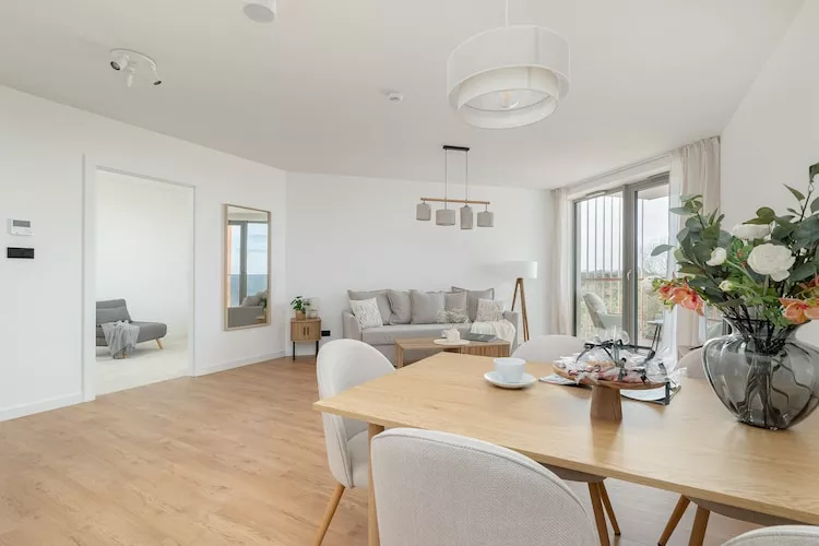 Apartament PINEA Grunwaldzka 82A-610 - Woonkamer