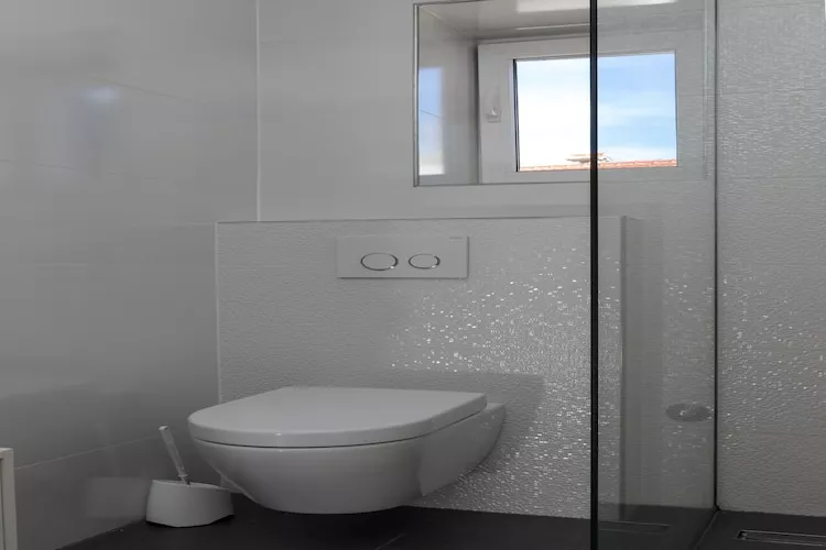 Apartment Perina - Comfort Two Bedroom Apartment with Terrace and Sea View - Badkamer