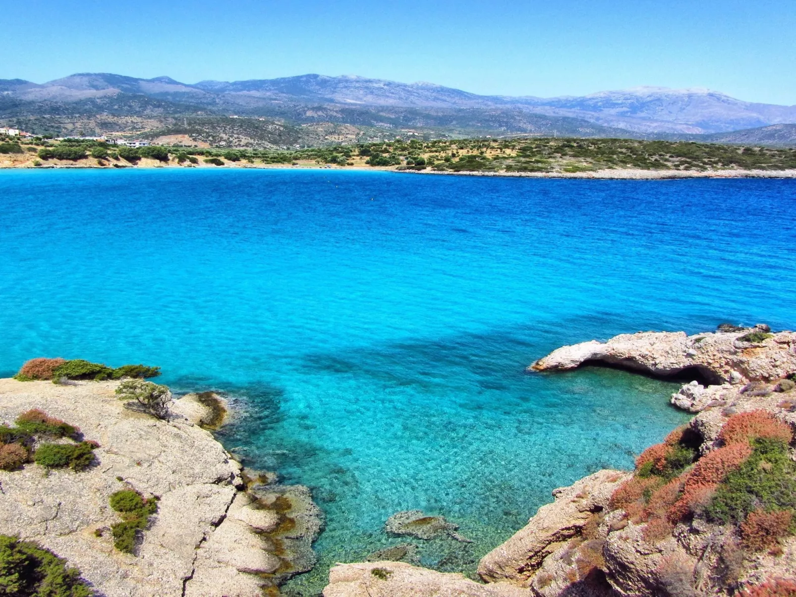 "Olive Green" mit Blick auf das Wasser - Buiten