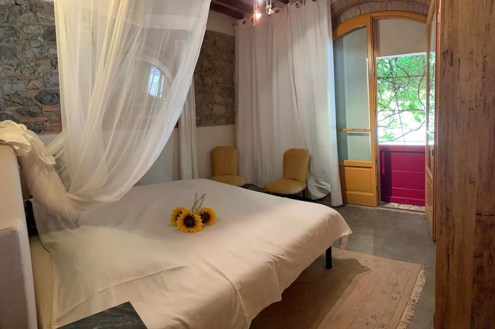 Podere La Sterza - The barn - Slaapkamer