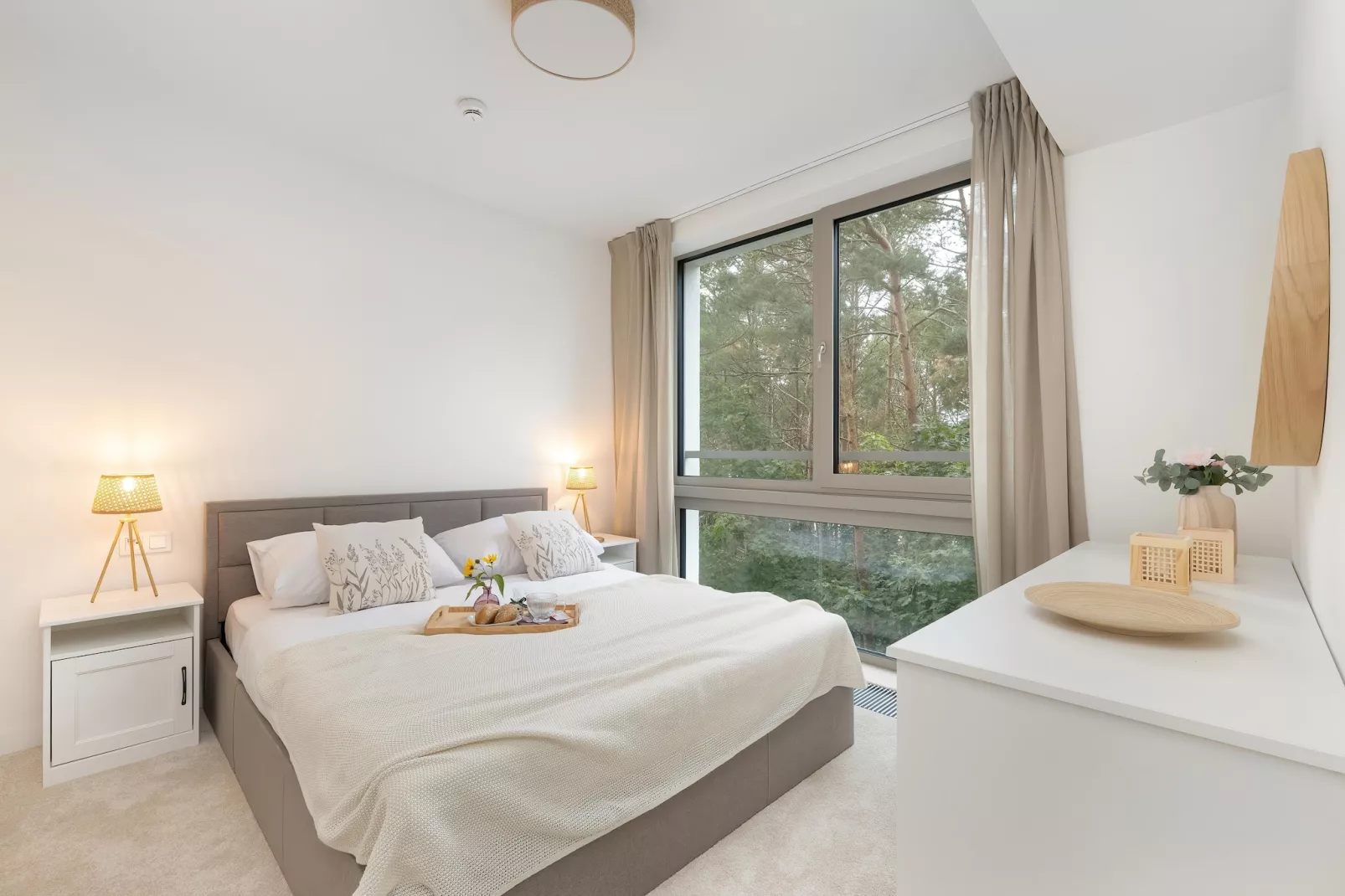 Apartament PINEA Grunwaldzka 82A-213 - Slaapkamer