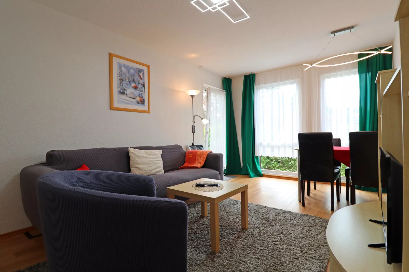 Räuberkuhle Koserow - Woonkamer
