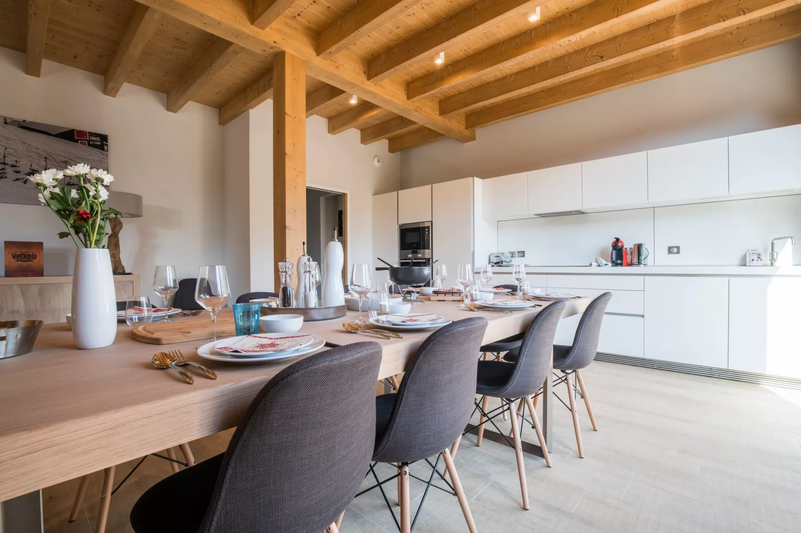 Les Portes de Megève 11 - Keuken