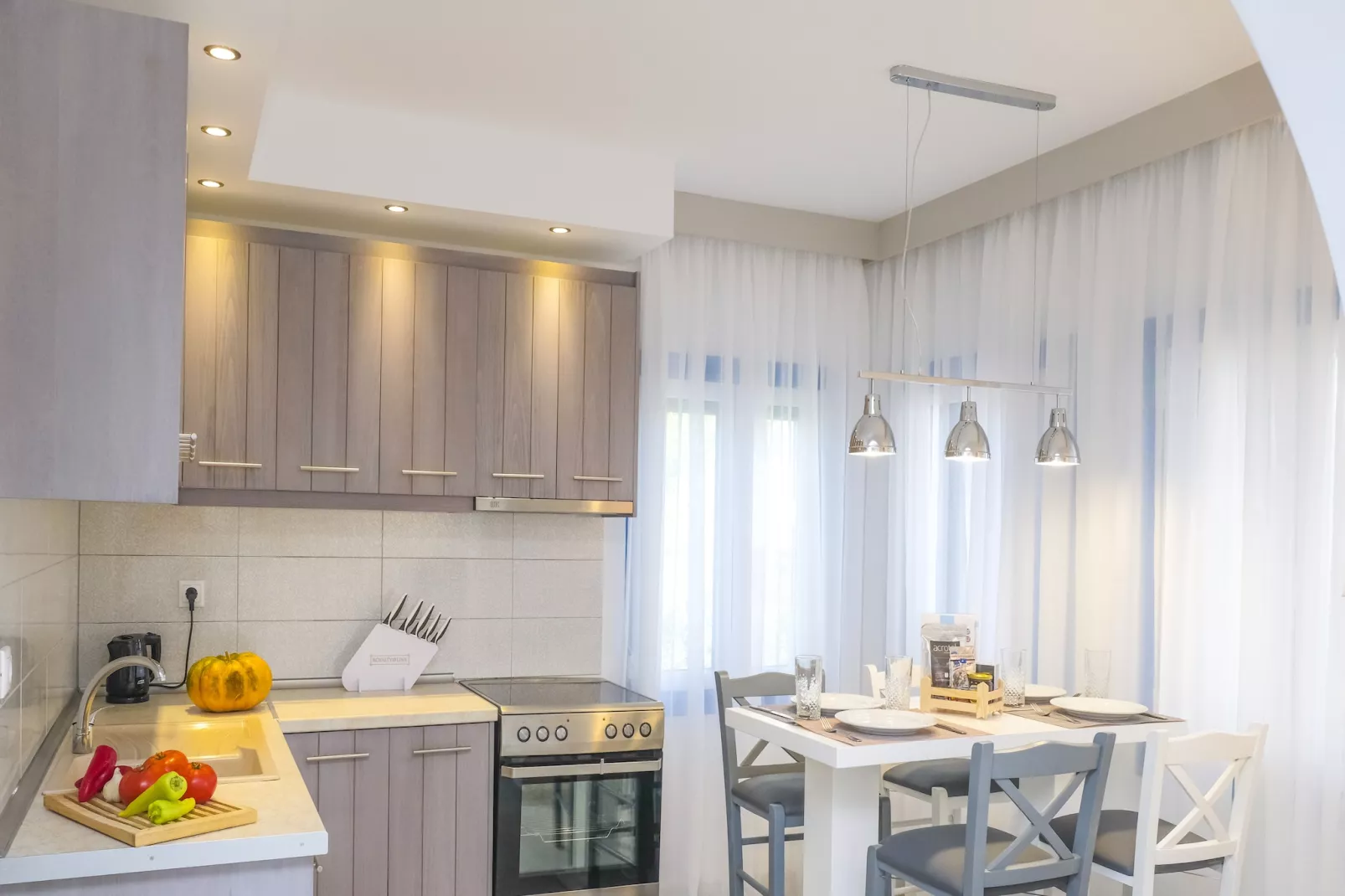 Holiday residence Acrotel Athena Villas, Elia Beach-Maisonette - Keuken