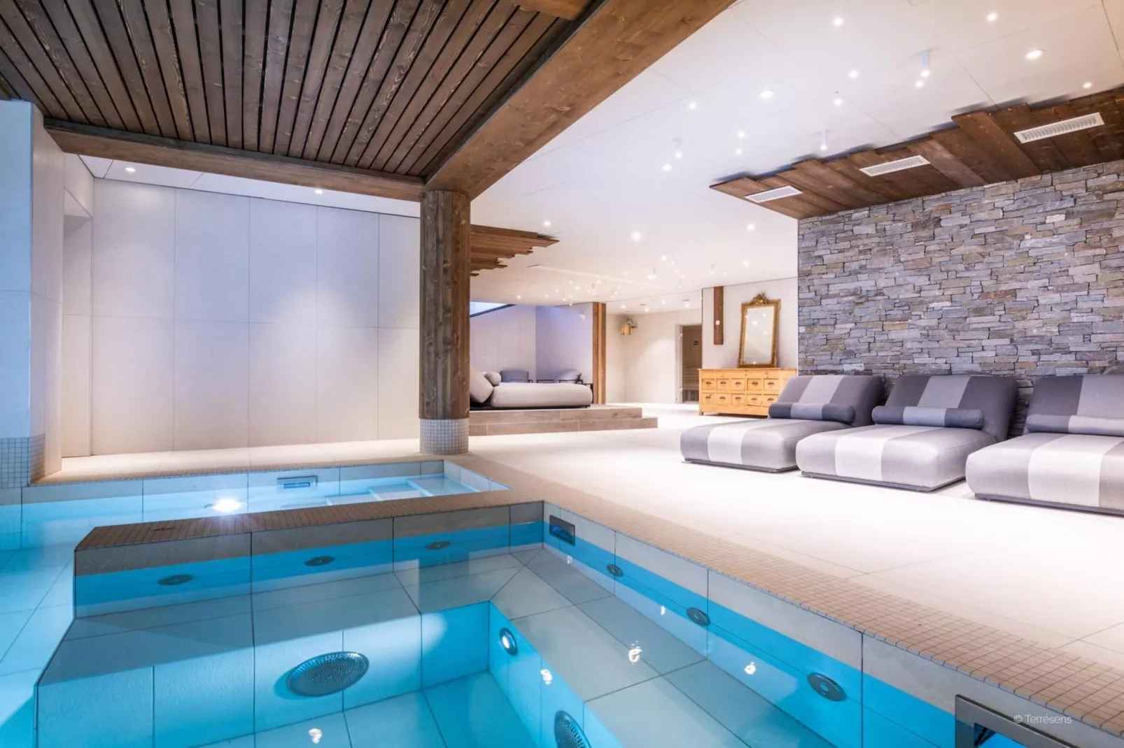 Les Chalets Du Cocoon - Zwembad