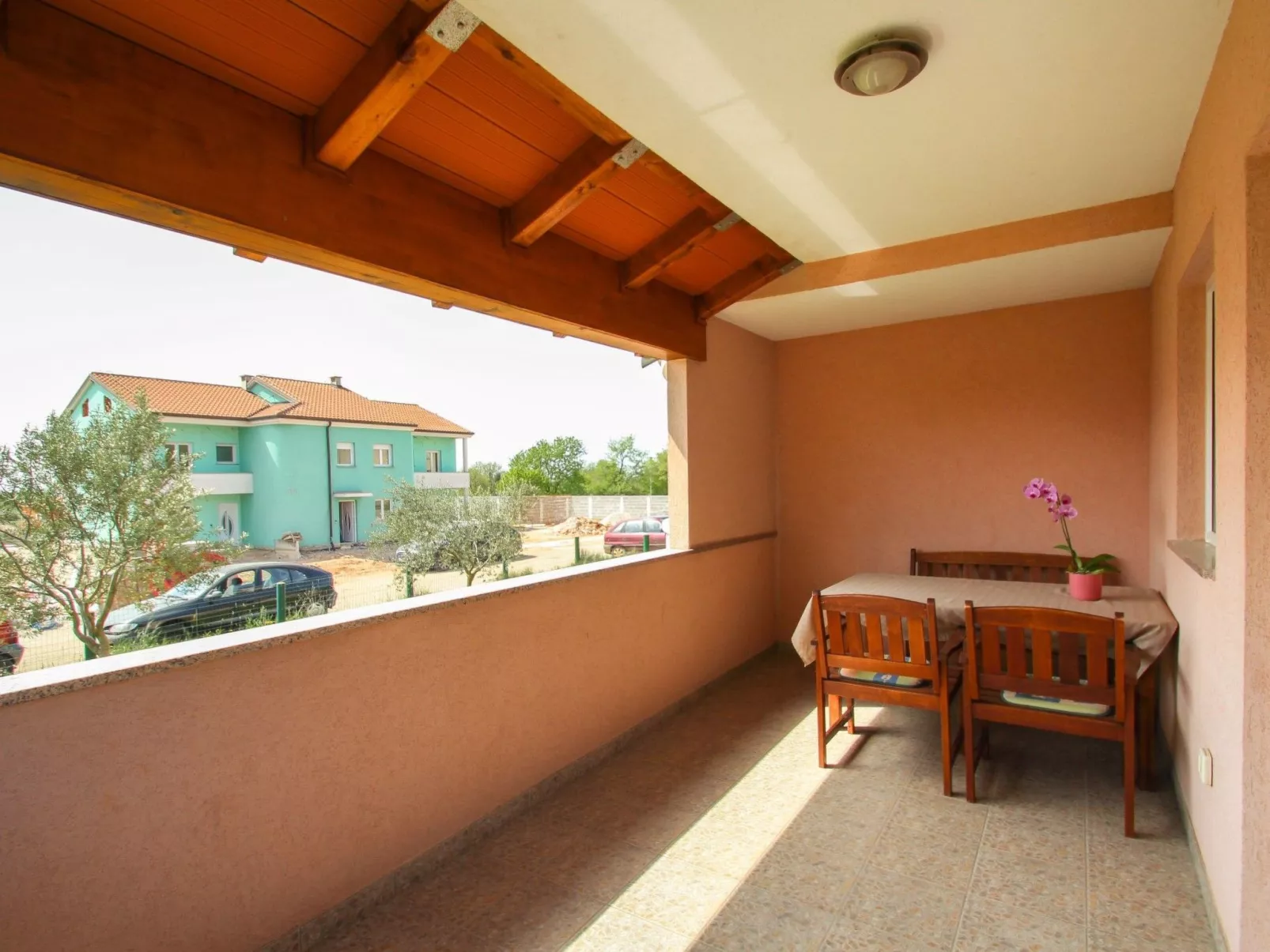 Appartement David 1 für bis zu 3 Personen mit Terrasse - Binnen