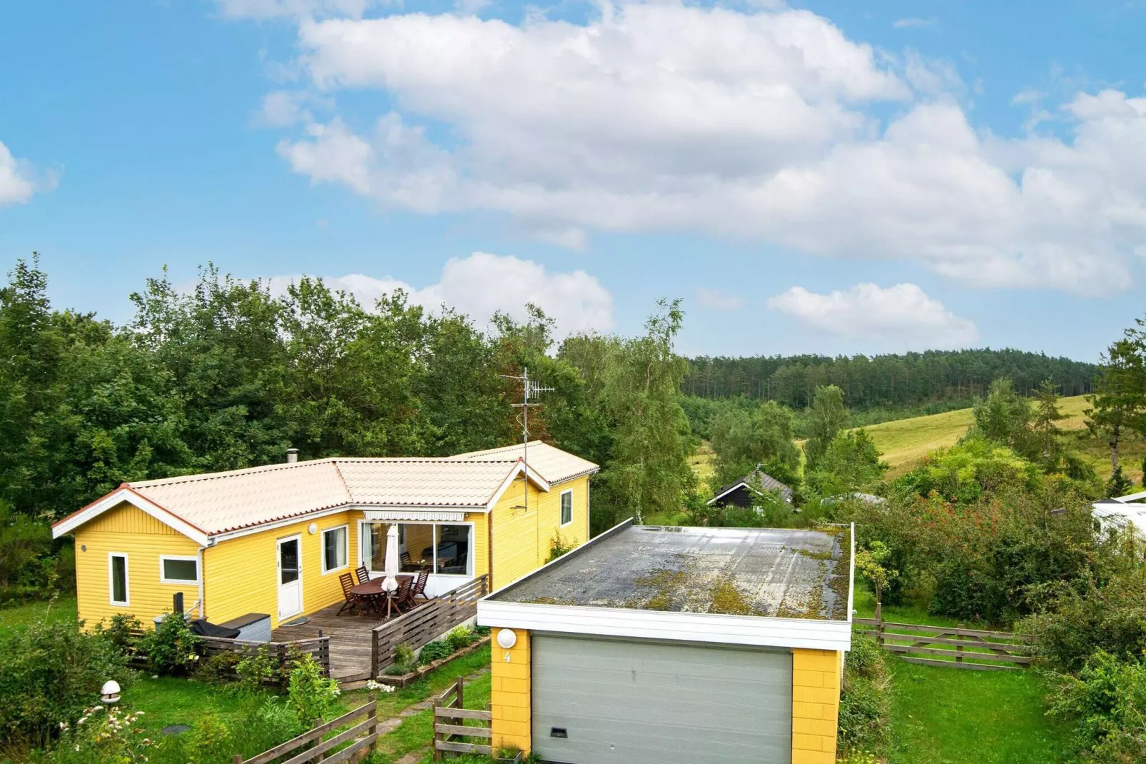 6 persoons vakantie huis in Ebeltoft-Buitenlucht