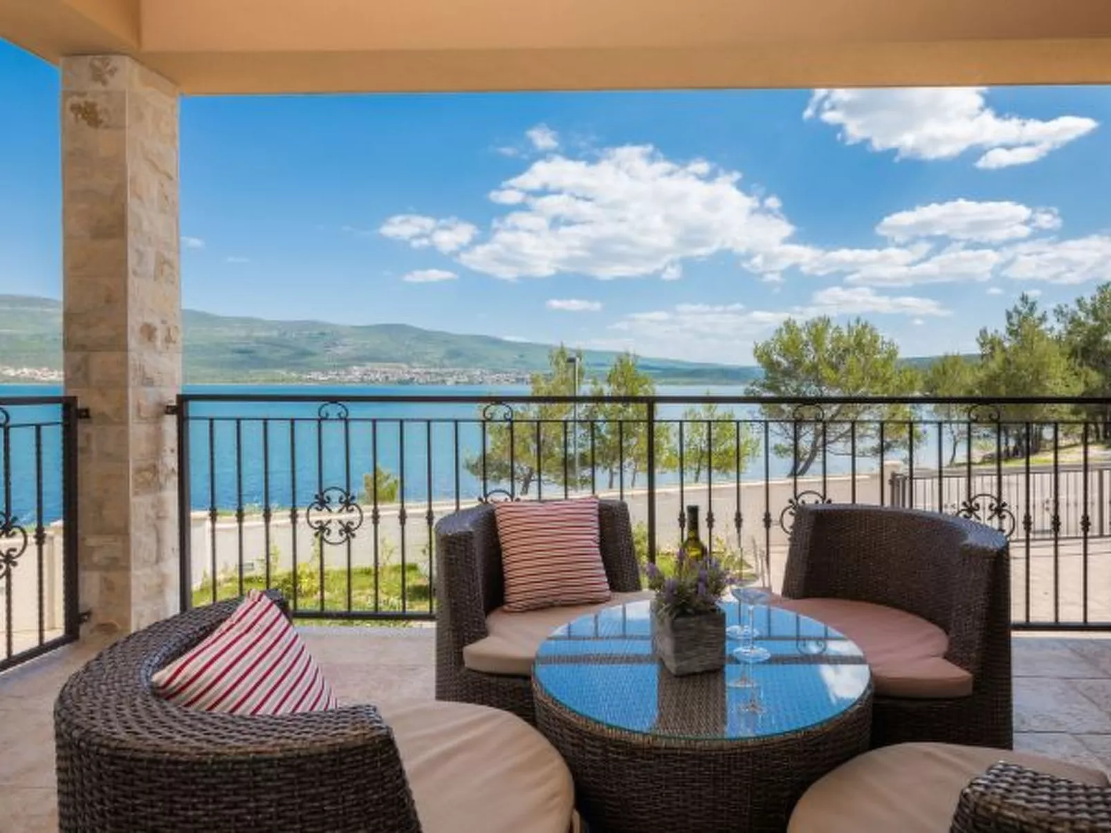 Beachfront villa Noa with heated pool - Image-tags.info