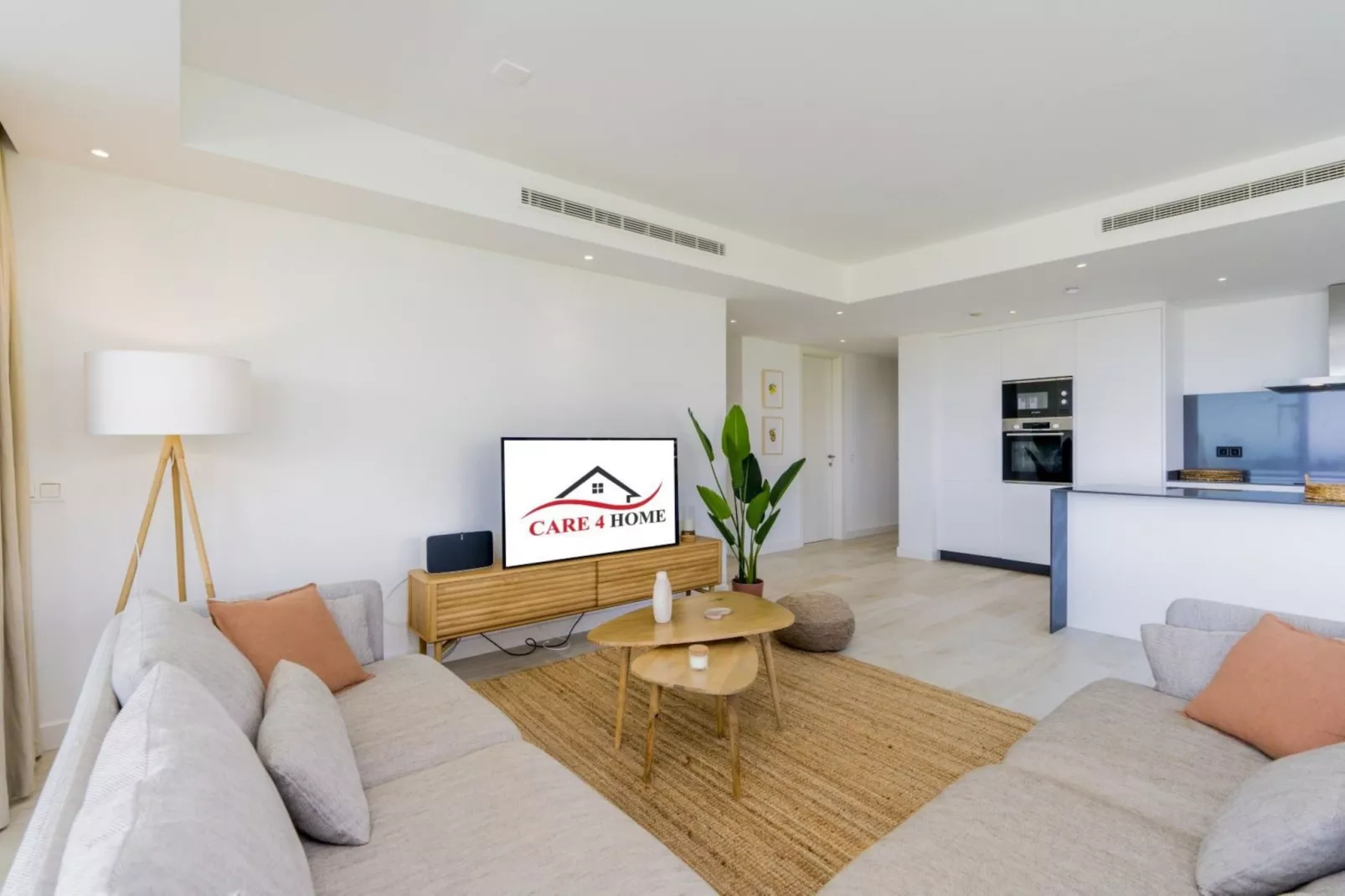 Stylish 3-Bed Apartment | Alcazaba Lagoon (1204) - Woonkamer