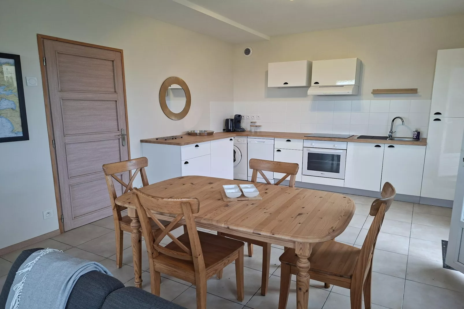 Ferienhaus mit Panoramablick Le Conquet - Eetkamer