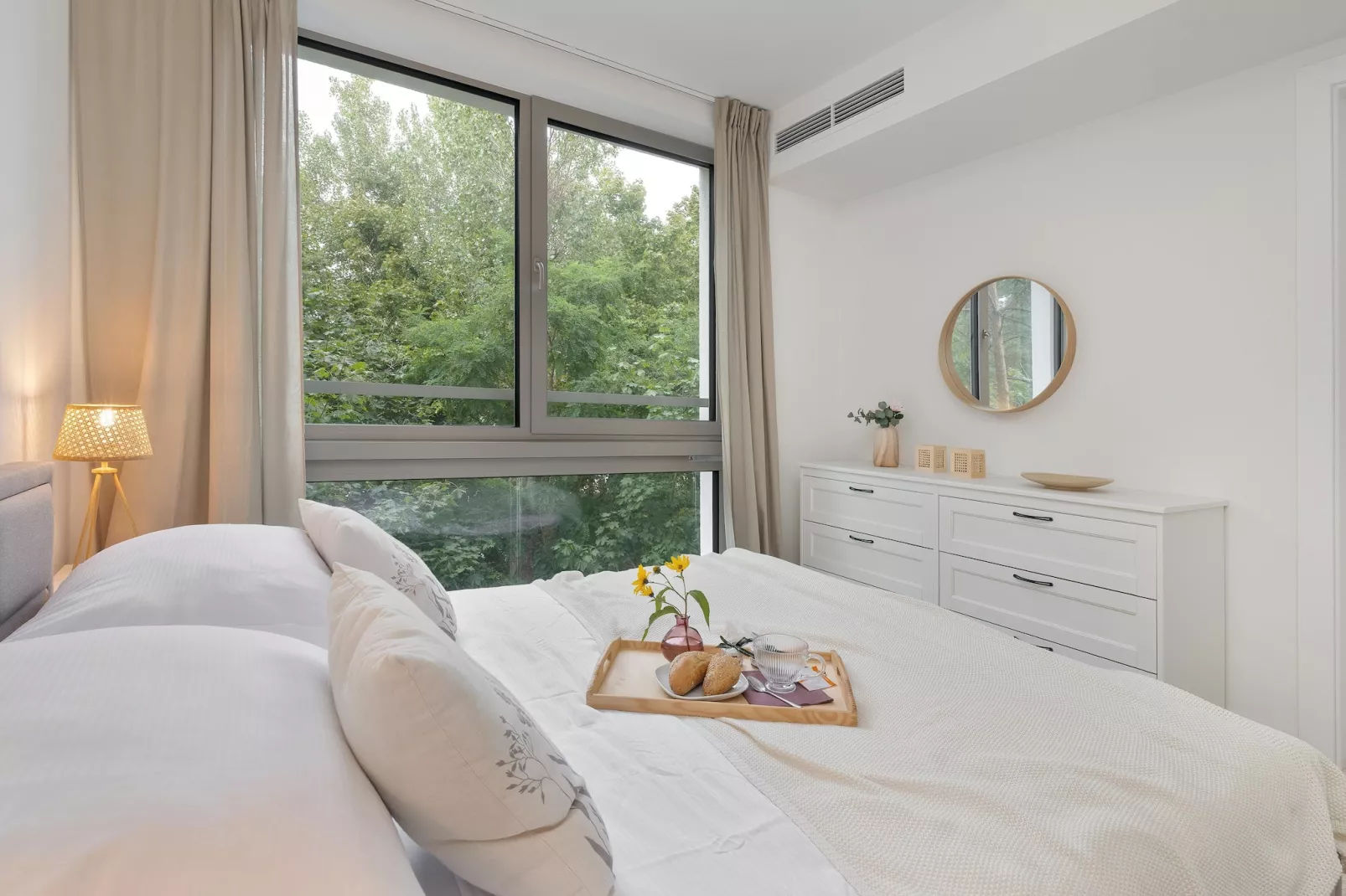 Apartament PINEA Grunwaldzka 82A-213 - Slaapkamer