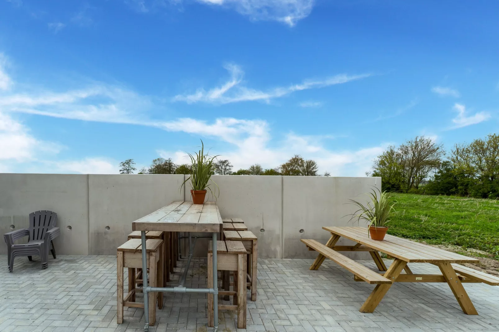 Bij Zee II Vloed-Terrasbalkon