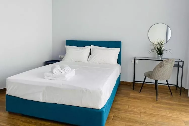 Acrotel Porto Brava Luxury Villas Ormos Panagias 3-bedroom villa 2 - 6 pax - Slaapkamer