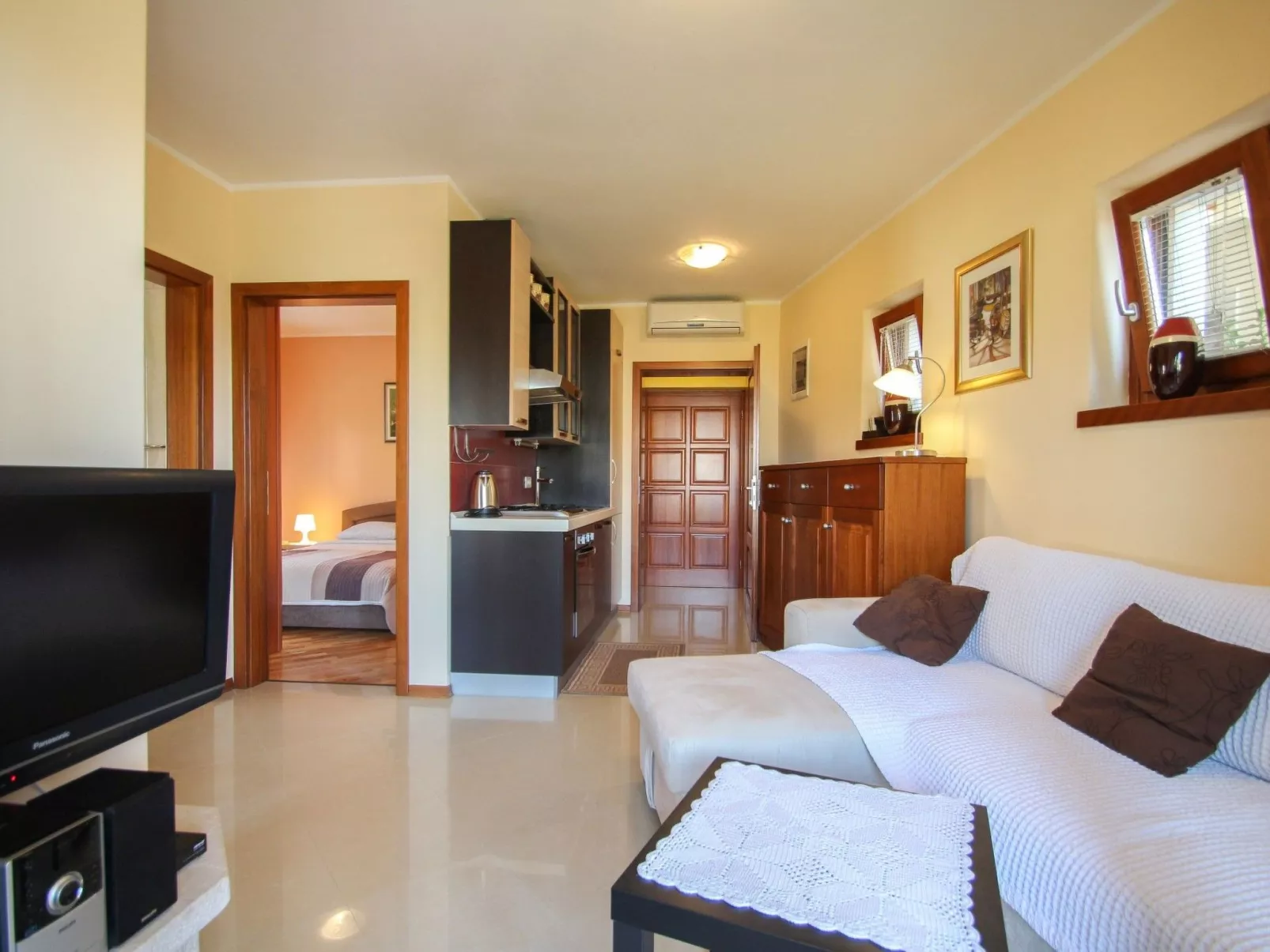 Für 4 Personen ca. 50 m&sup2; in Bužinija, Adriaküste Kroatien (Westküste von I - Binnen