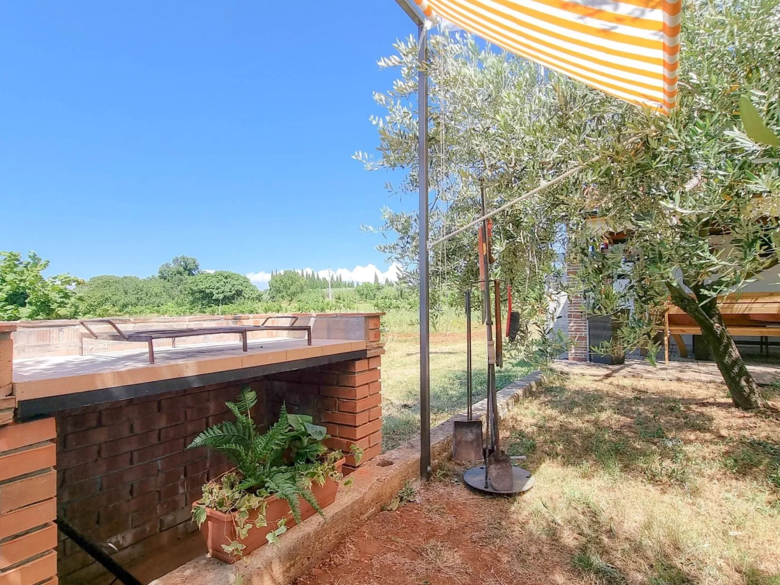 Wohnung "Barbara" mit Terrasse - Buiten