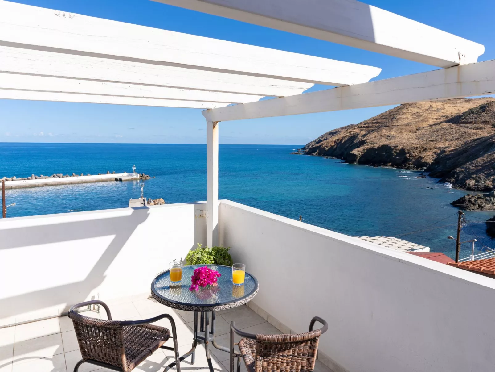 Mit Doppelbett und einer Dachterrasse - Image-tags.info