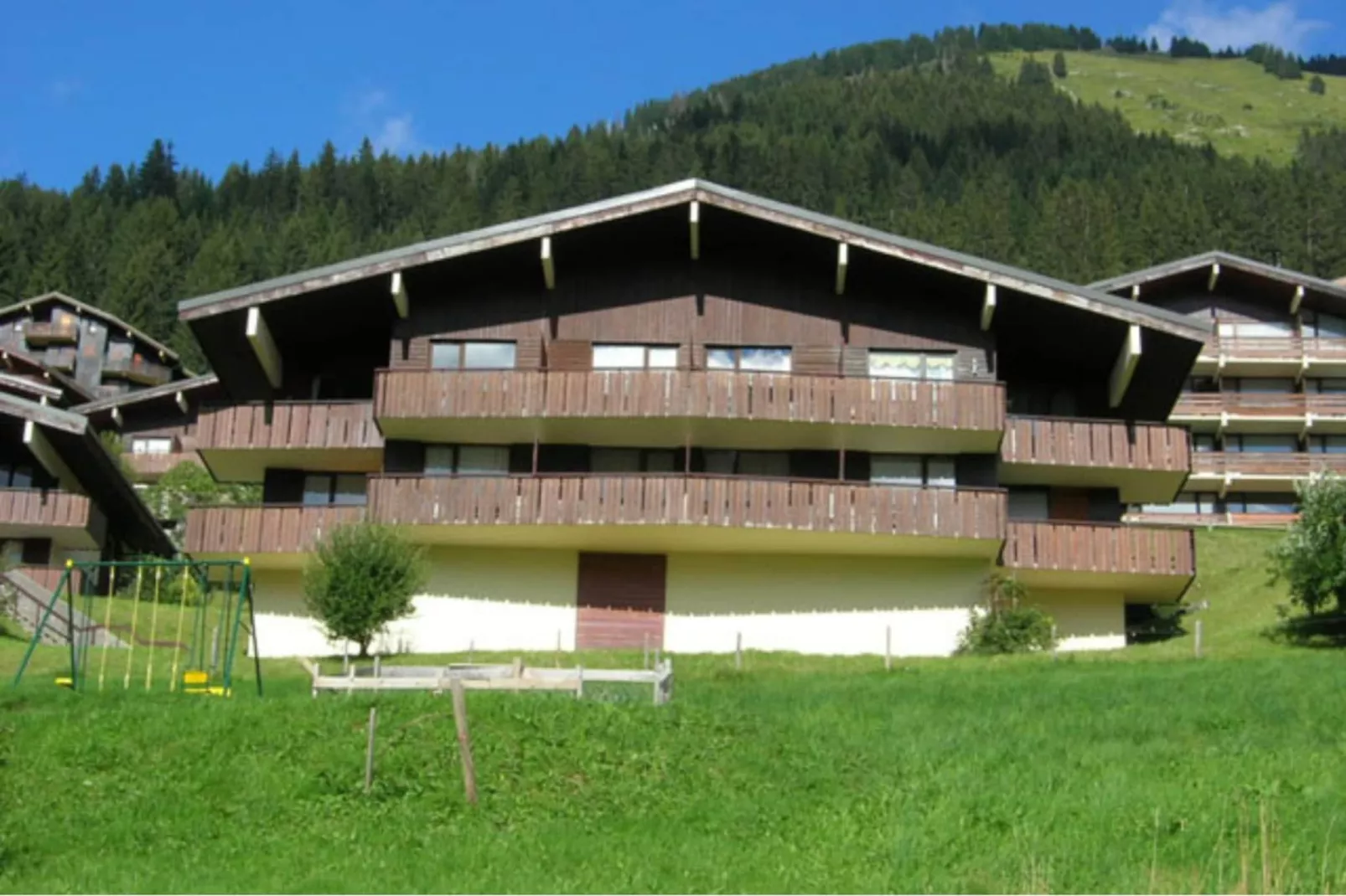 Hameau des 4 saisons HSC116  VIEW  & SUN 3 pers. - Buitenlucht