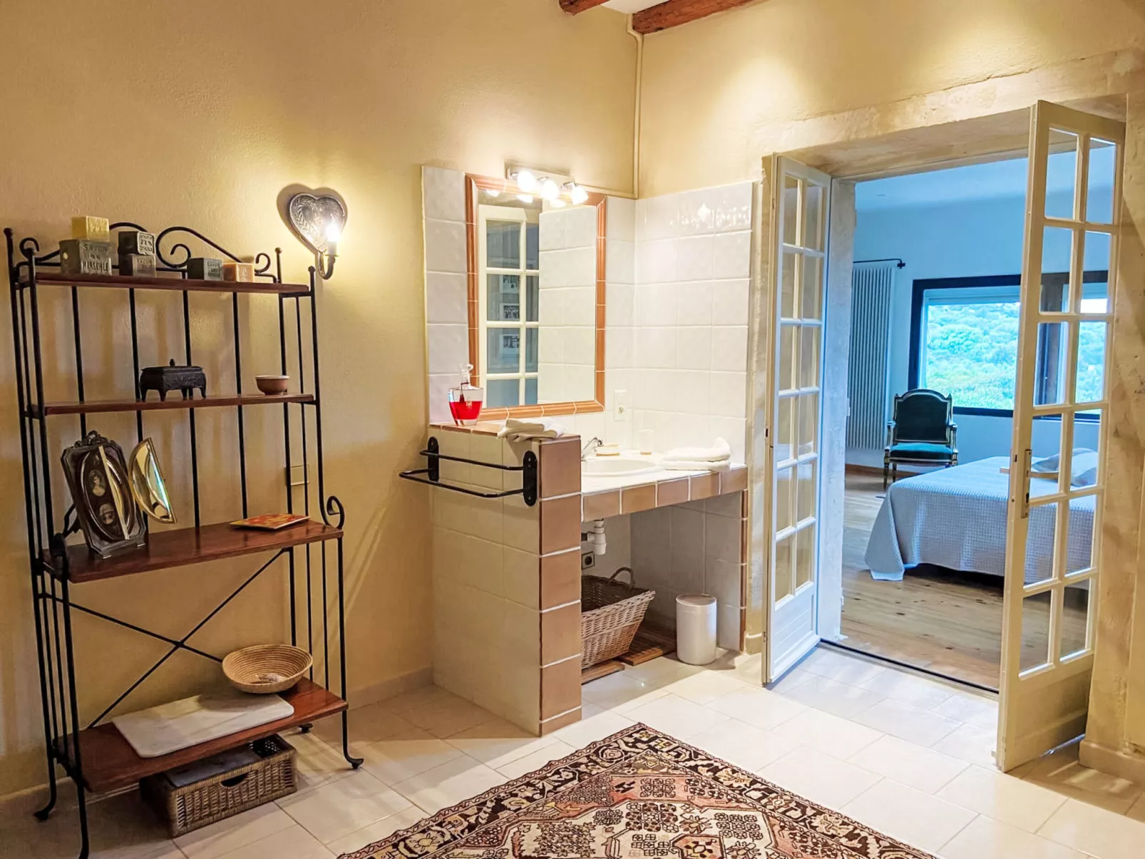 Mas du Castelet - Binnen