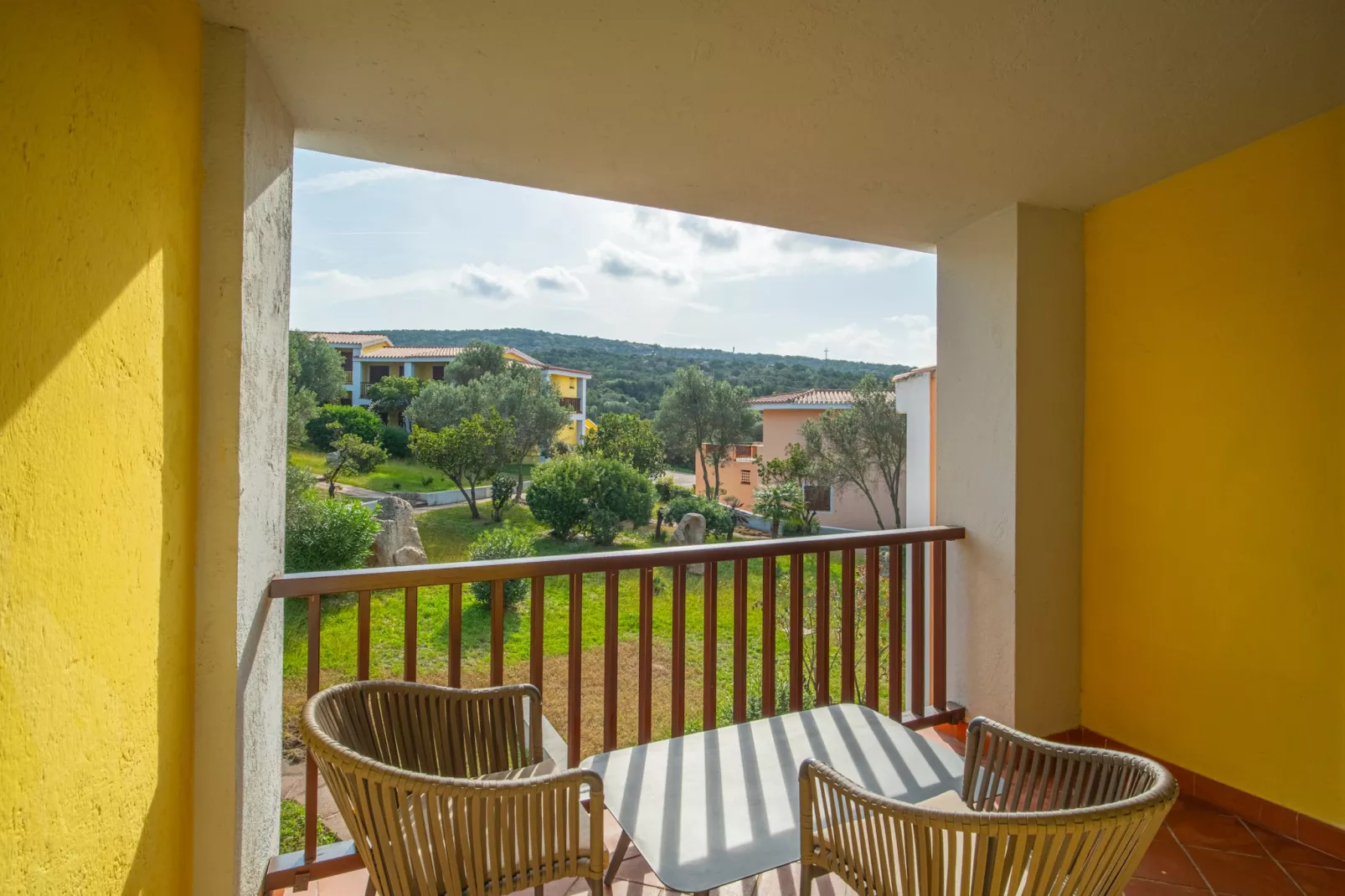 Felix Residence Hotel Costa Serena - Bilo Comfort - Terrasbalkon