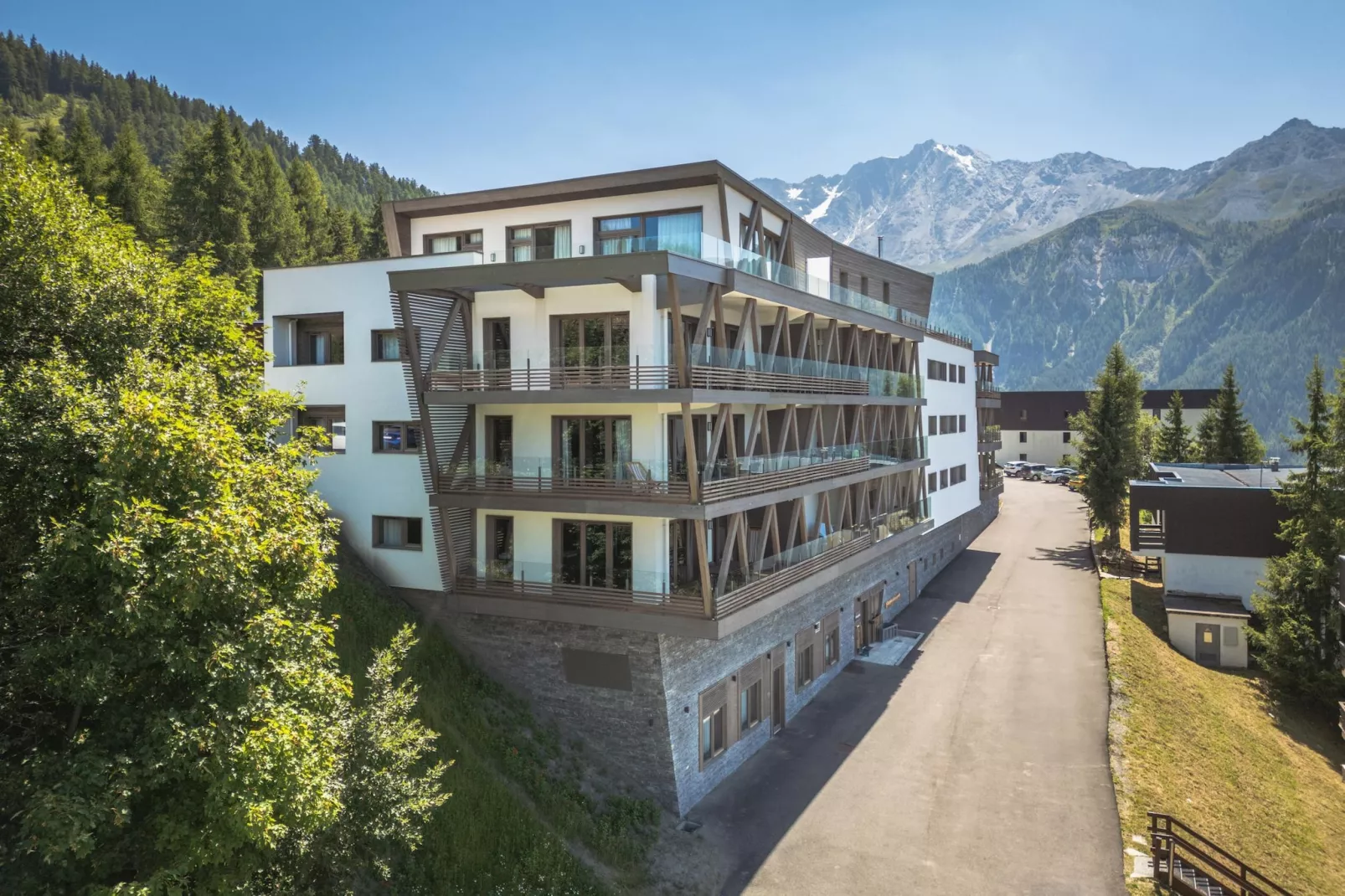 PLAN PEISEY Le Quartz A50S - Gebieden zomer 5km