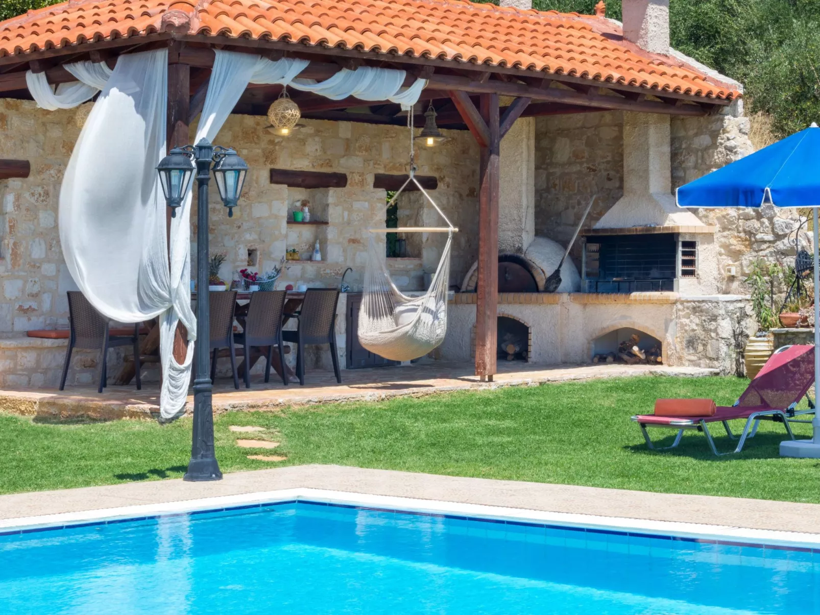 Familienvilla mit privatem Pool und Kinderbereich - Image-tags.info