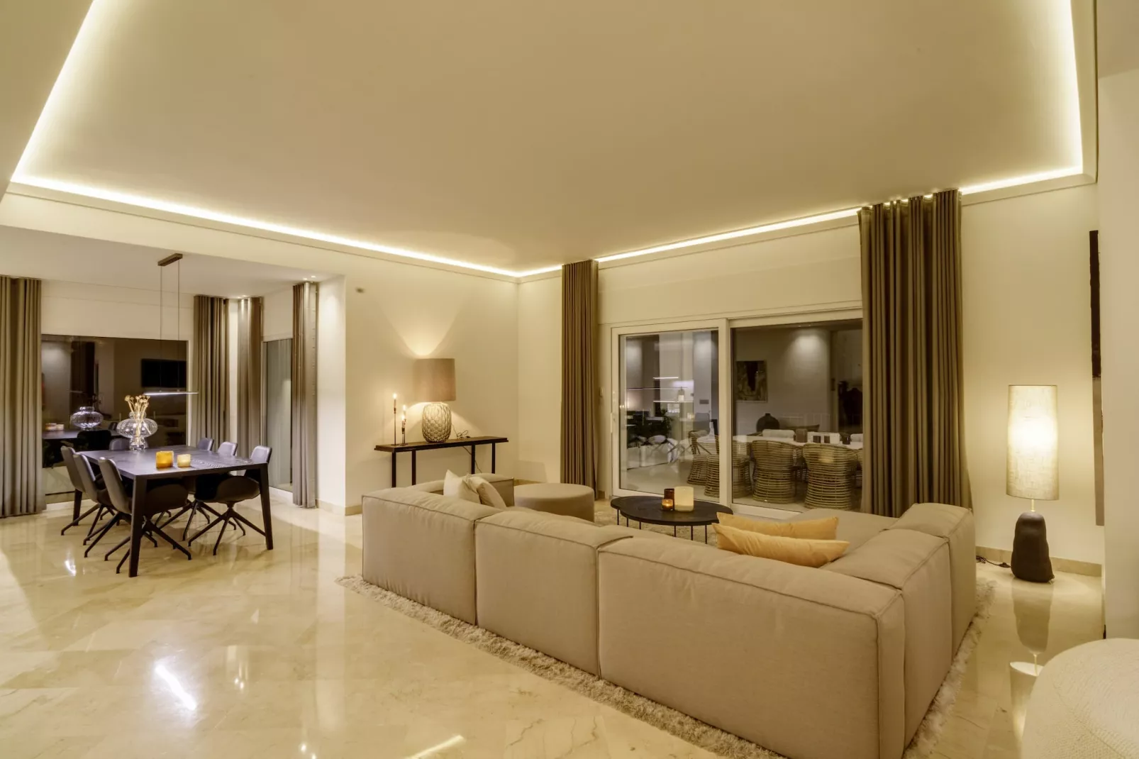 Fantastic Luxury Villa near Marbella - Woonkamer