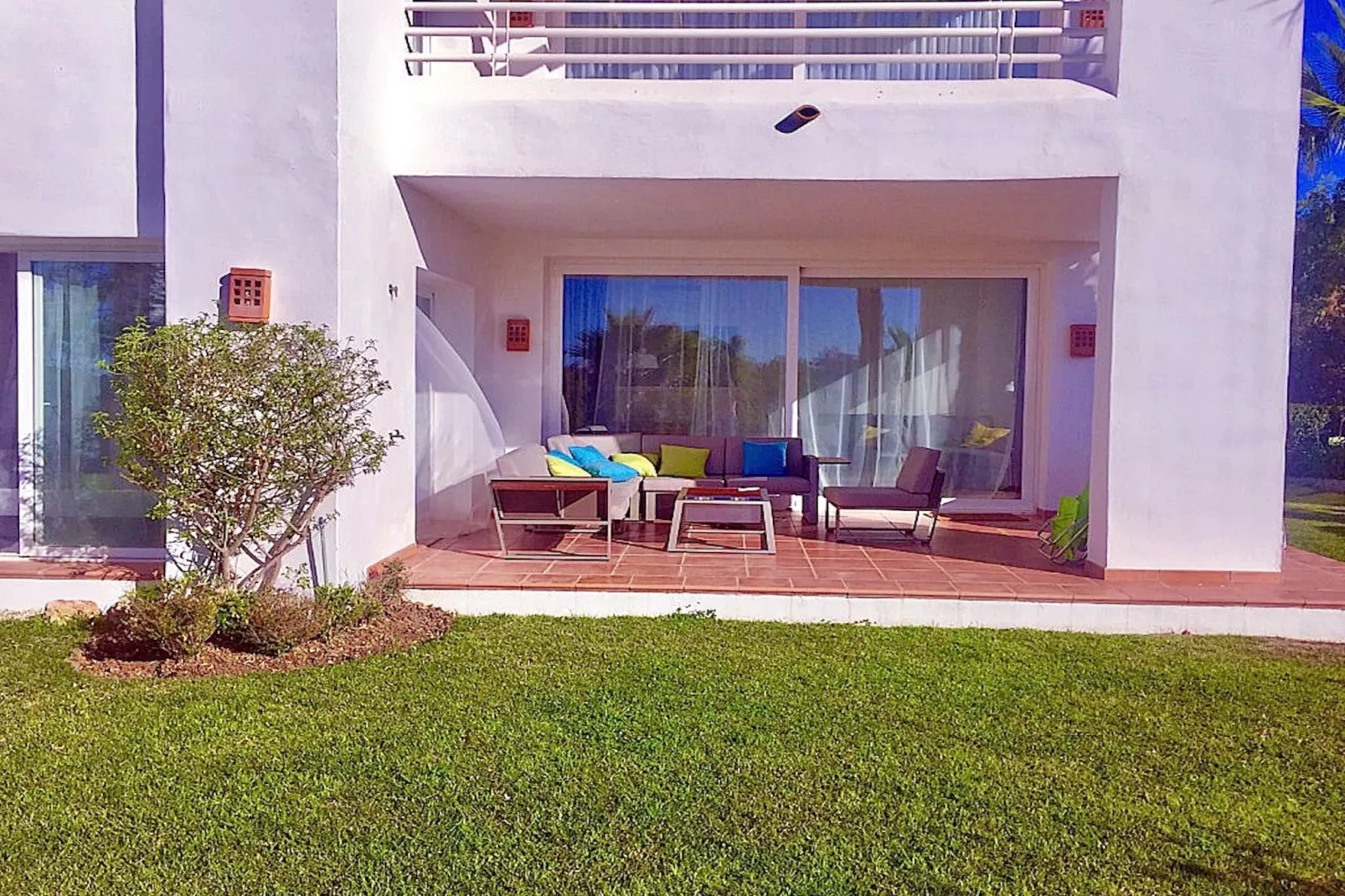 5 PAX Apartment  - Alcazaba Lagoon (401) - Terrasbalkon