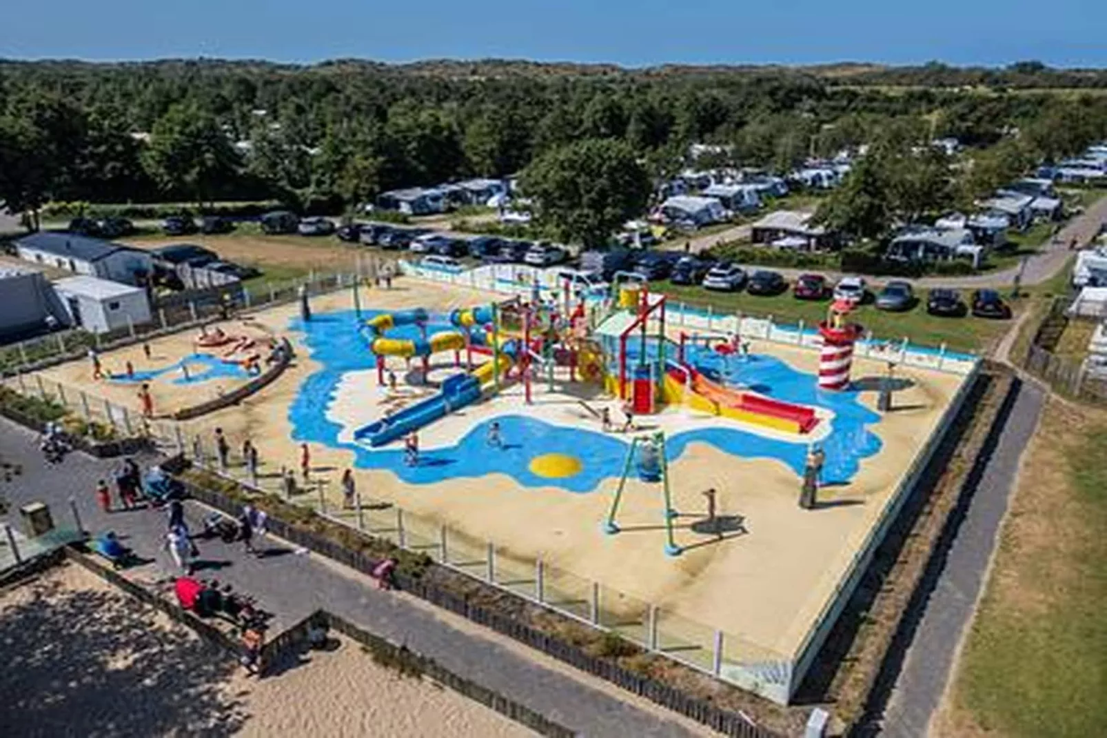 Duinhoeve Duinlodges 4pers (huisdiervriendelijk) - Gebieden zomer 1km