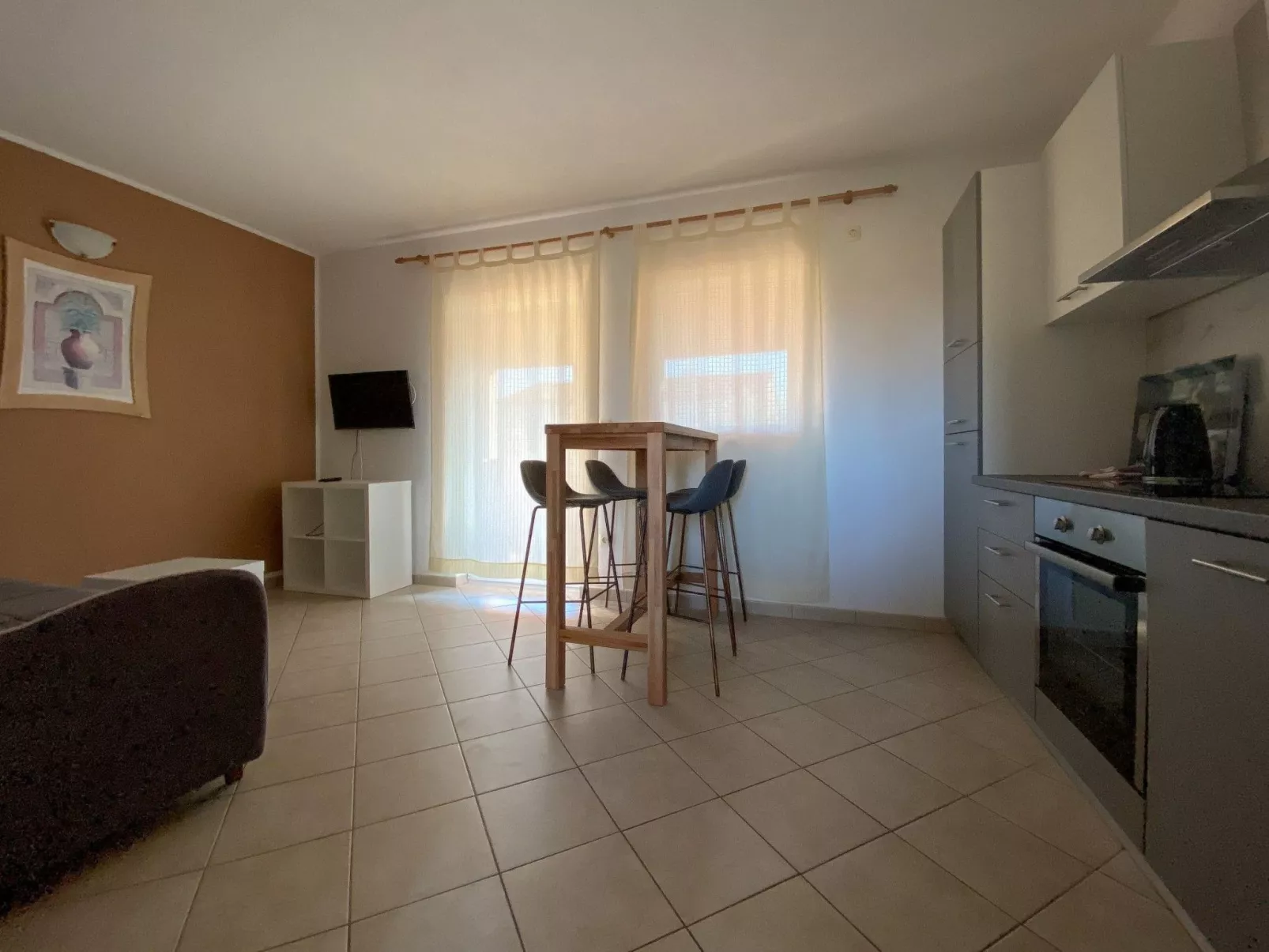 Appartement David 1 für bis zu 3 Personen mit Terrasse - Binnen