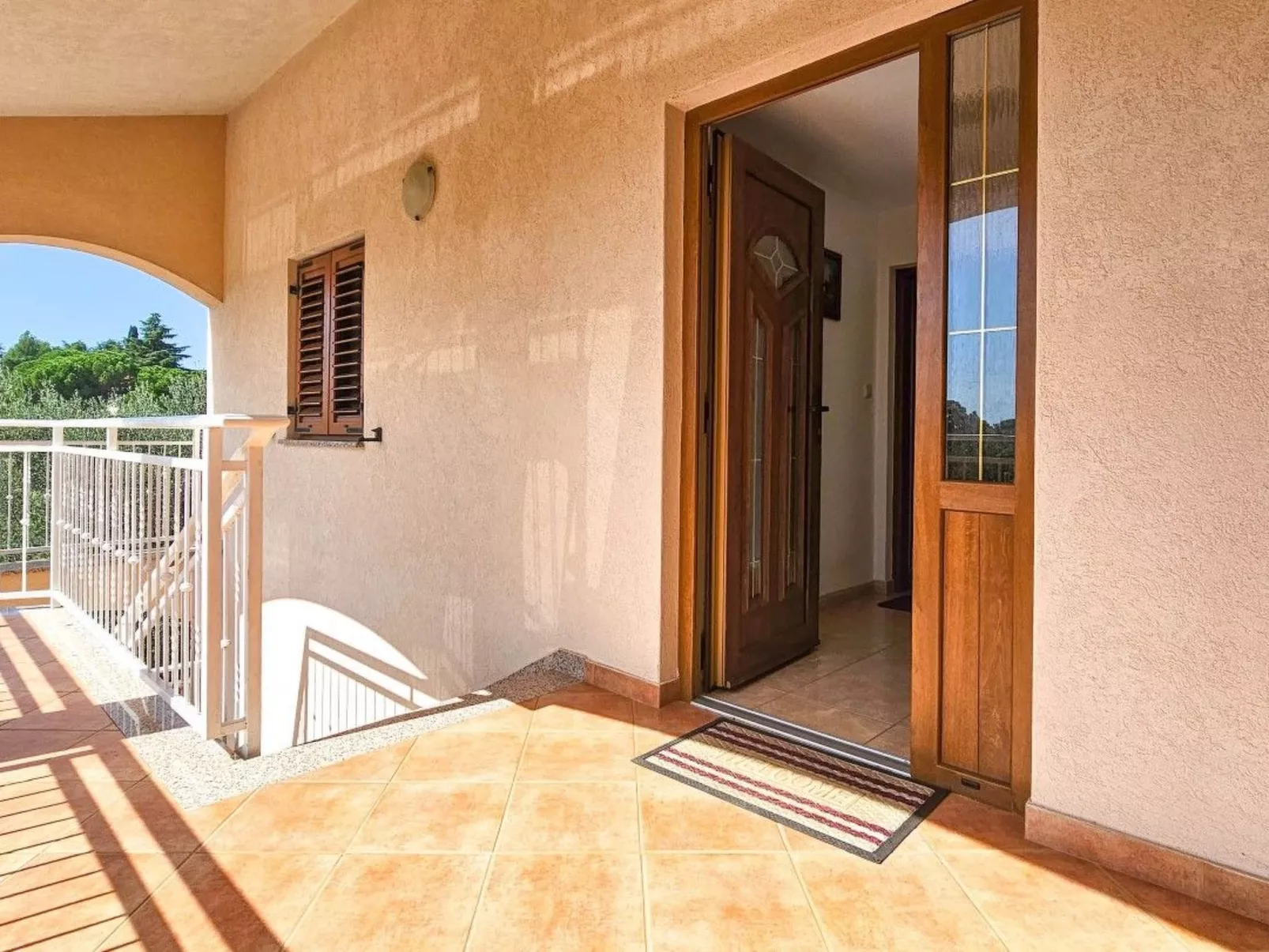 Wohnung "Viola" mit Balkon - Buiten