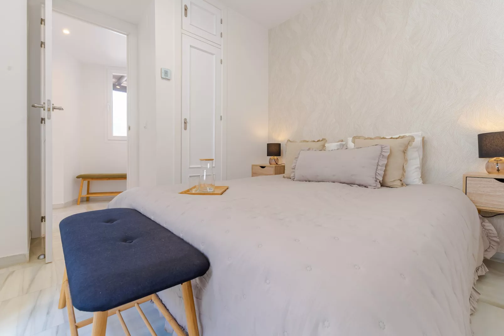 Penthouse in City Centre Marbella with Jacuzzi* - Slaapkamer