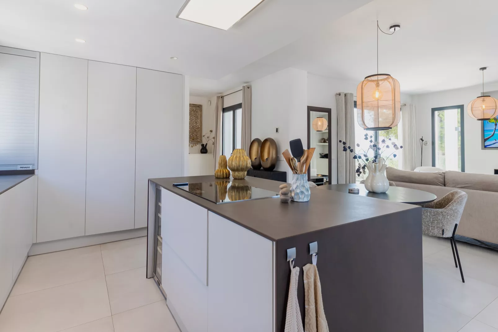 Elegant Villa with sea Views & Pool Marbella - Keuken