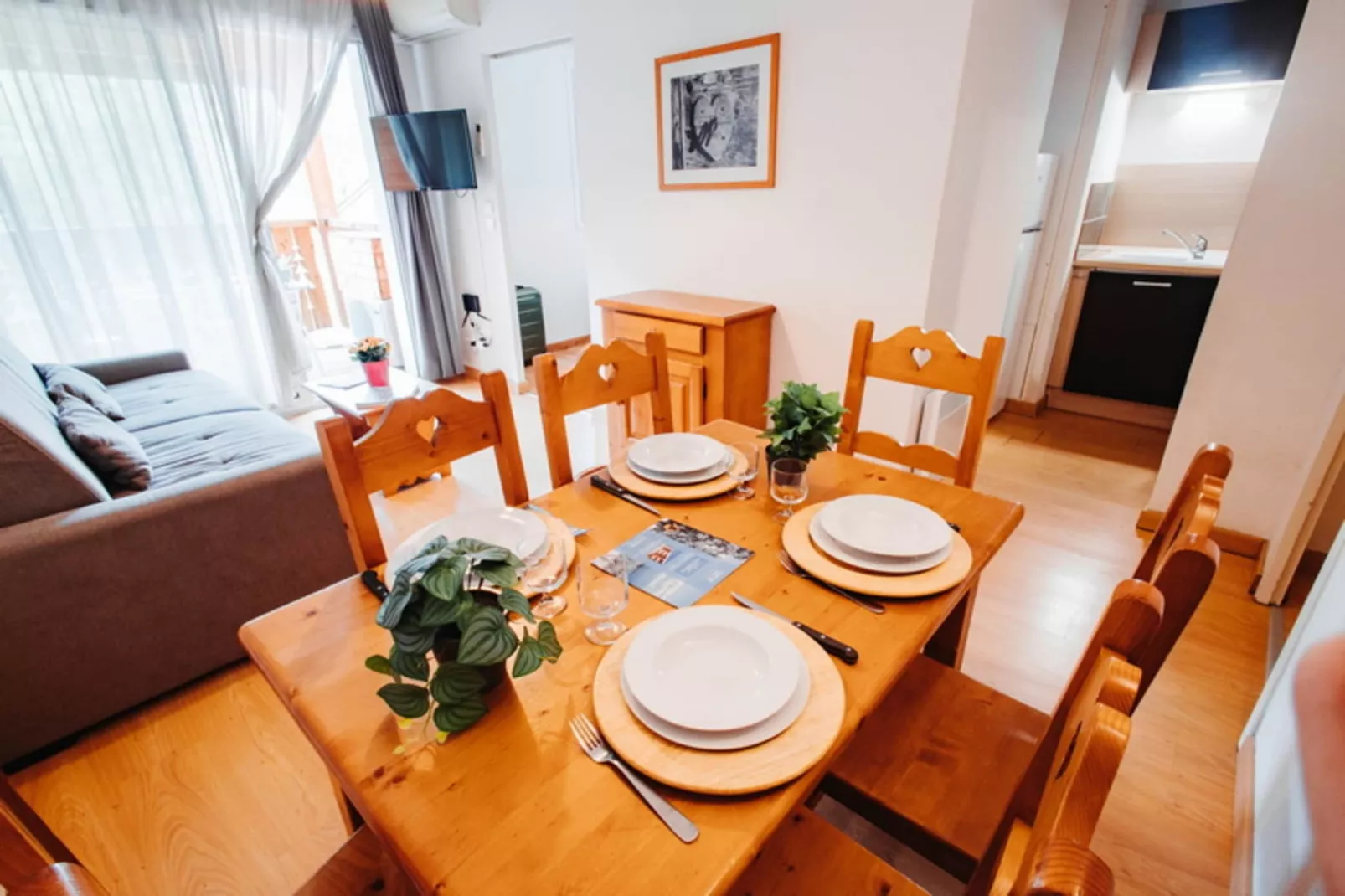 Le Domaine de la Vallée d'Ax - Eetkamer