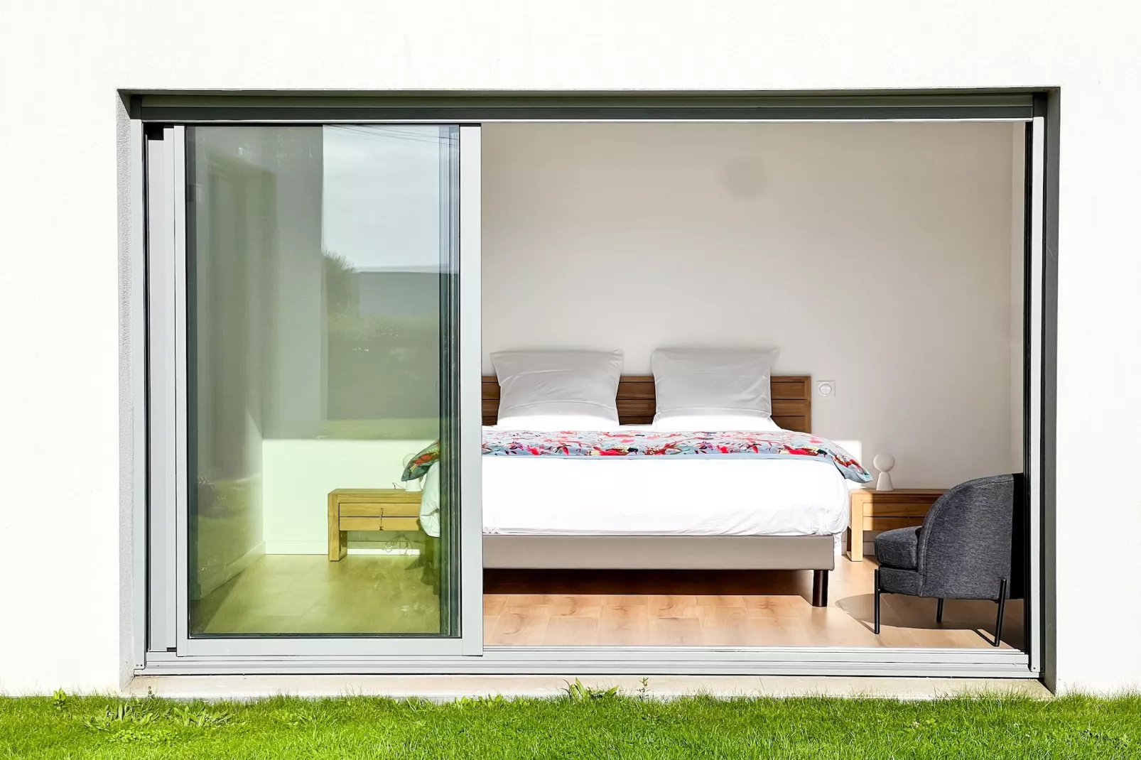 Architekten Villa mit Meerblick - Slaapkamer