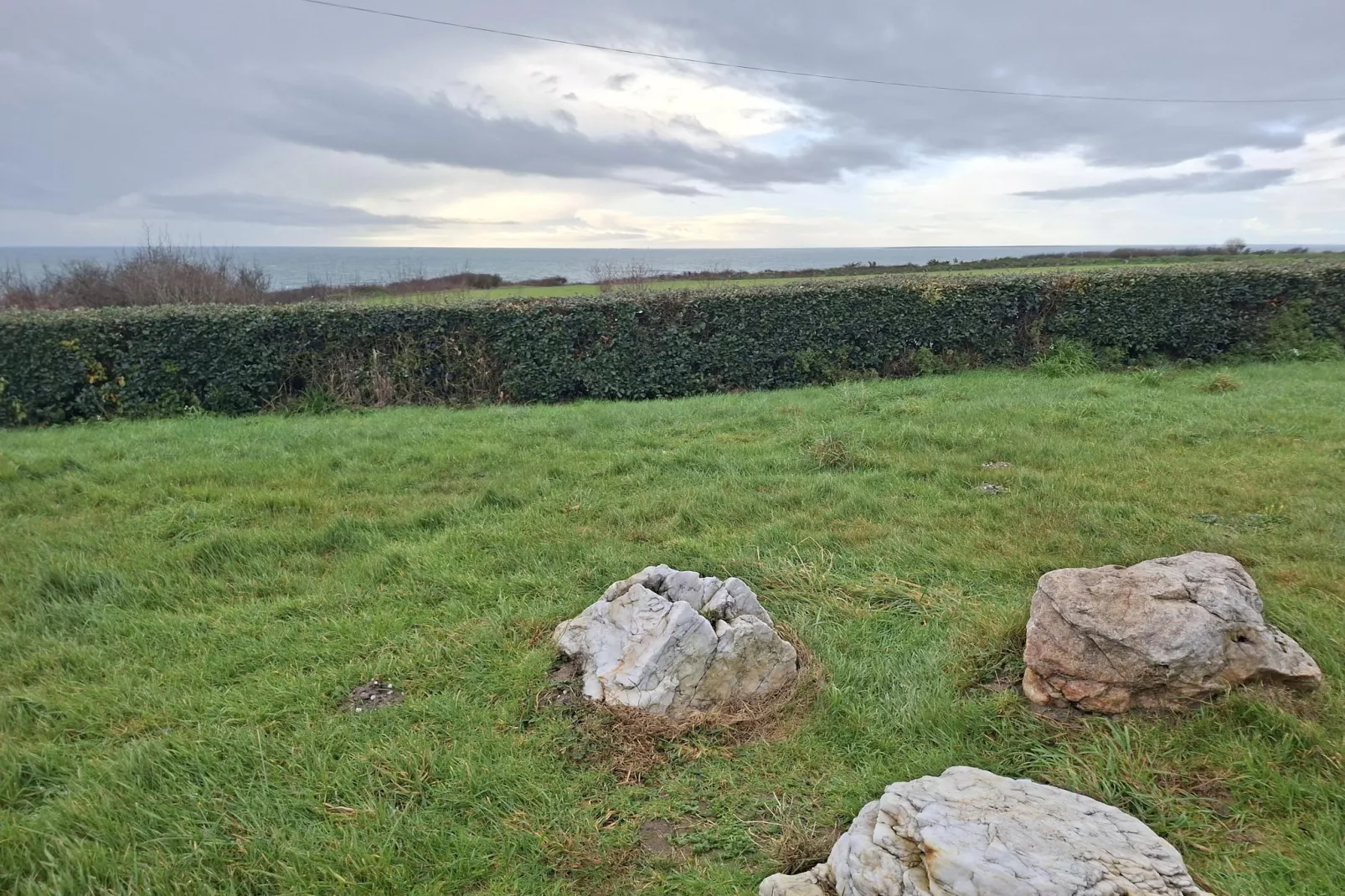 Ferienhaus mit Panoramablick Le Conquet - Uitzicht winter