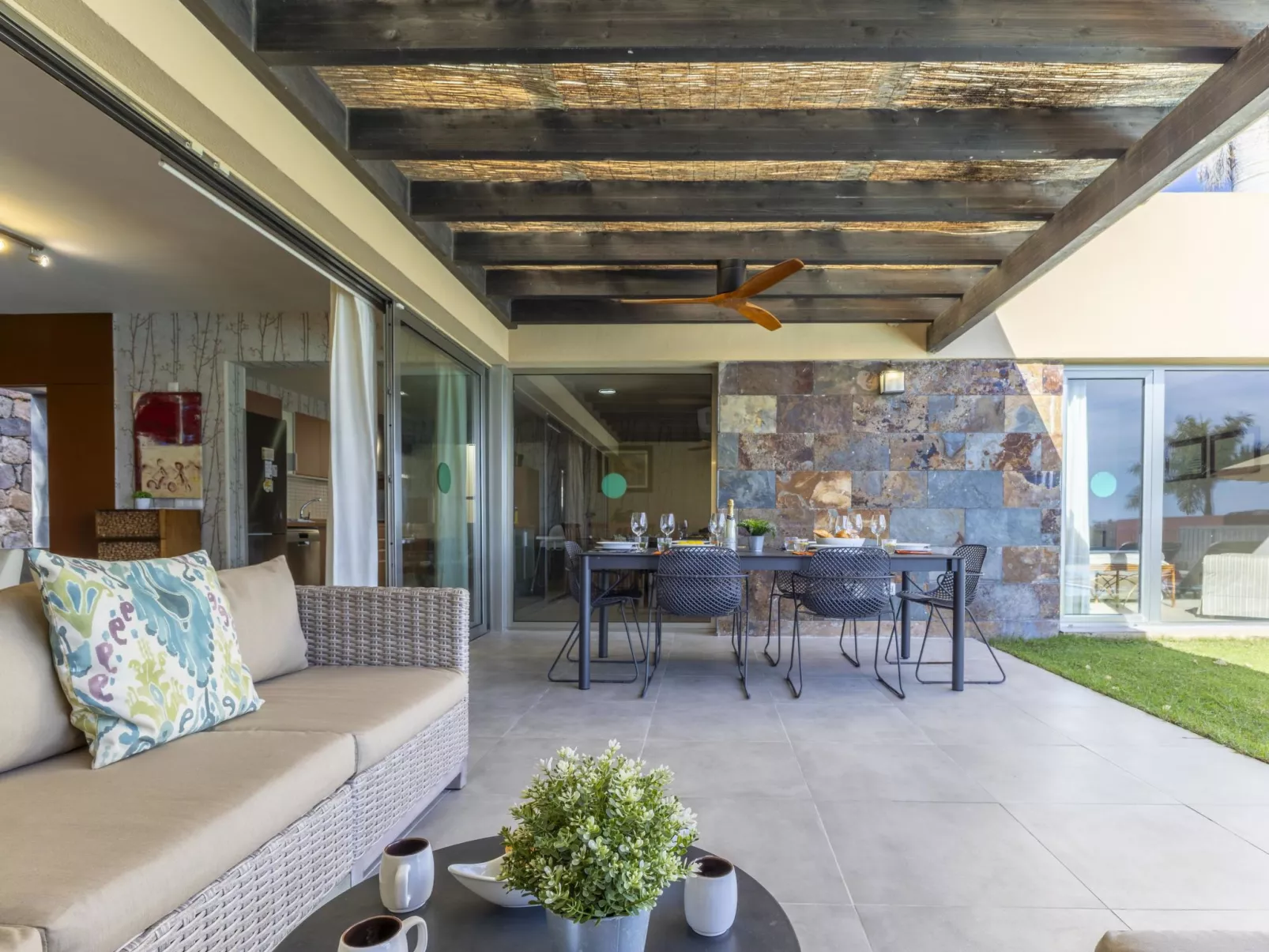 Tipo 3 dormitorios - Buiten