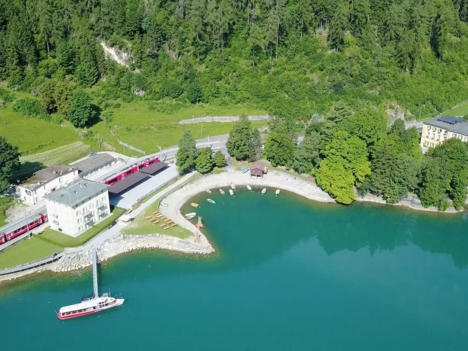 Casa Zanetti a Le Prese Appartamento "Bernina" - Buiten