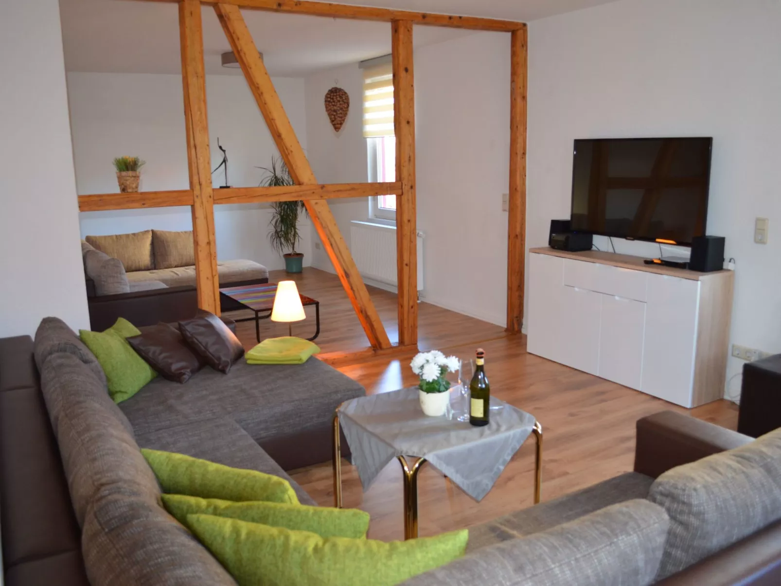 Familienfreundliches Ferienhaus mit Sauna am Fuße des Brockens - Binnen